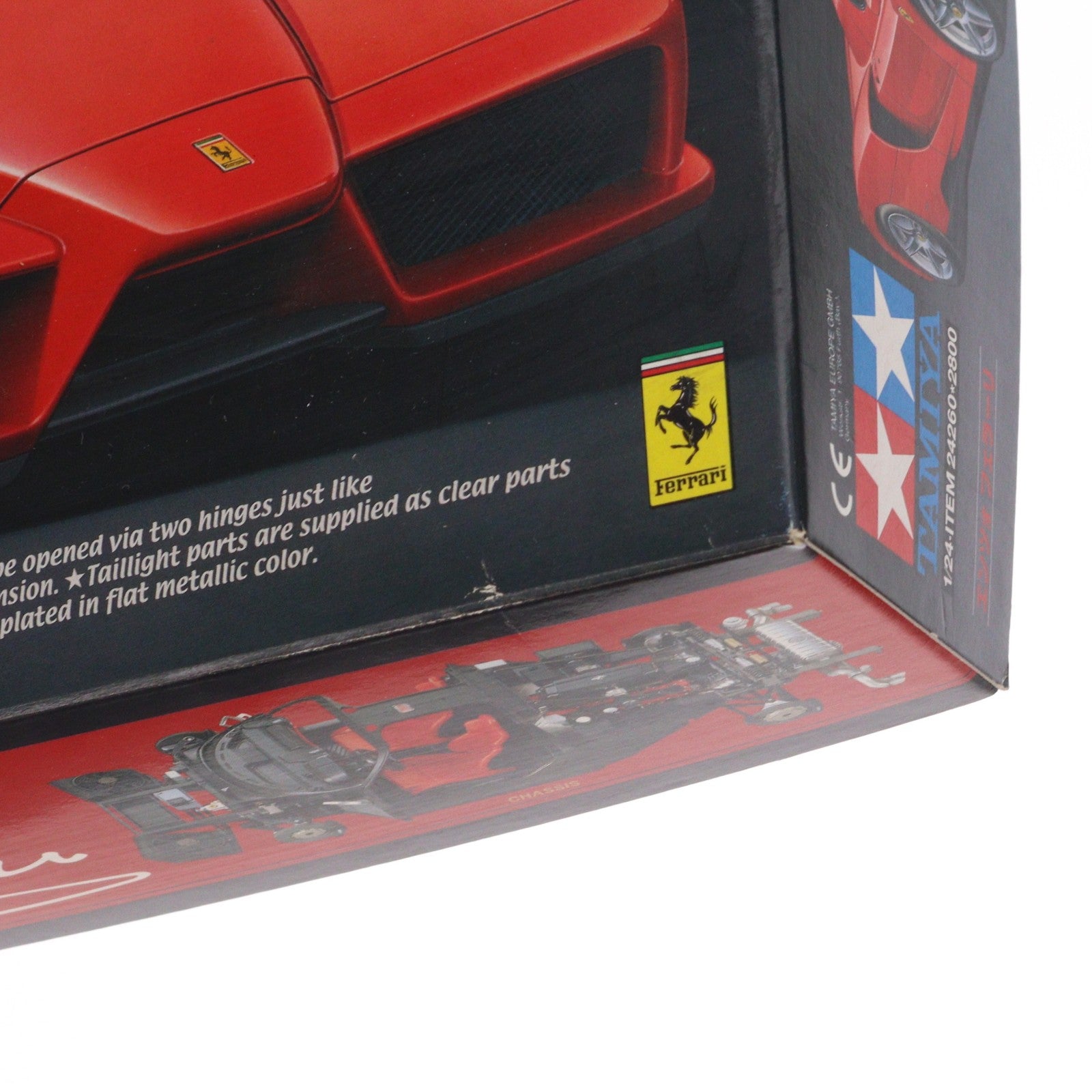 【中古即納】[PTM] スポーツカーシリーズ No.260 1/24 エンツォ フェラーリ ディスプレイモデル プラモデル(24260) タミヤ(20021231)