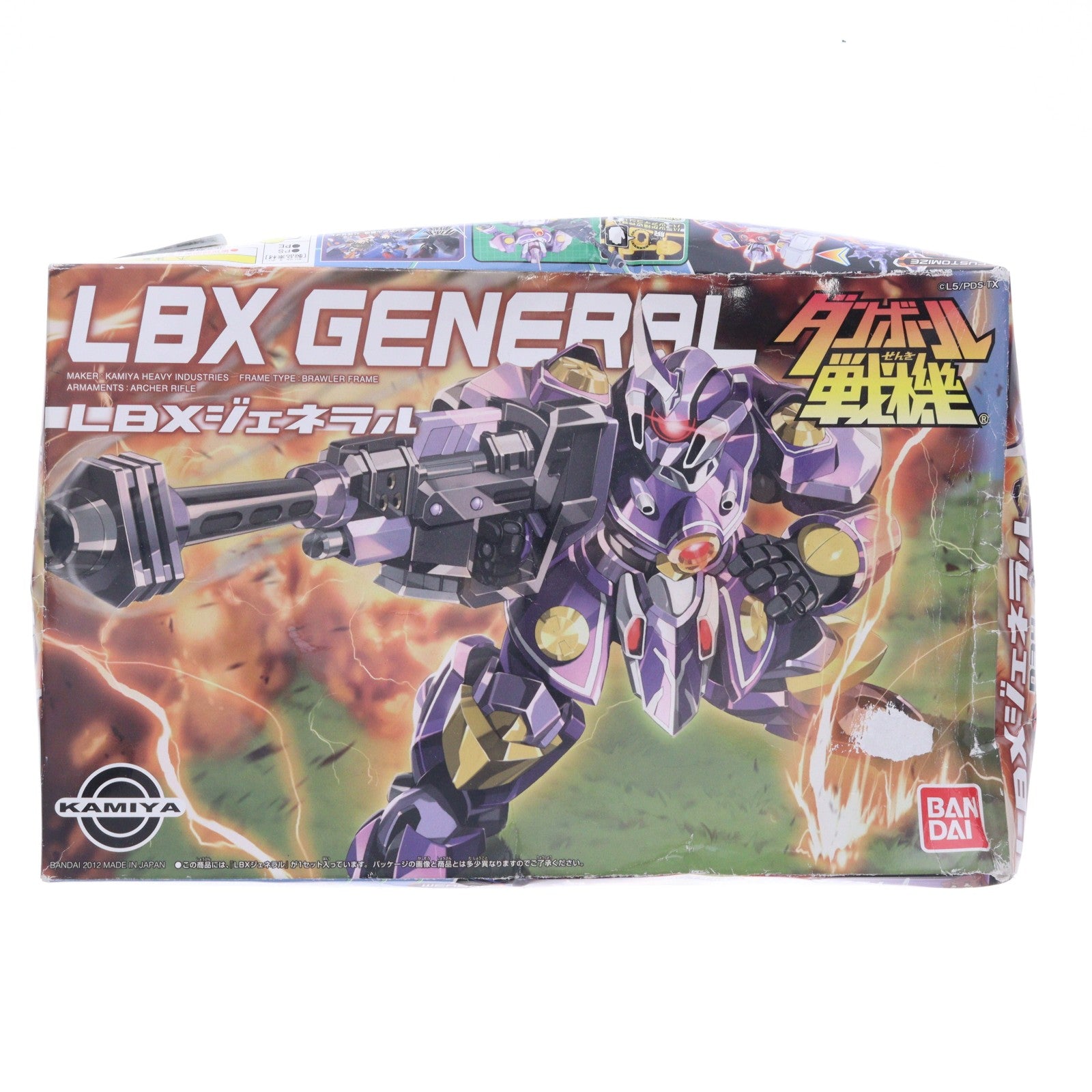 【中古即納】[PTM] 034 LBX ジェネラル ダンボール戦機 プラモデル バンダイ(20121020)