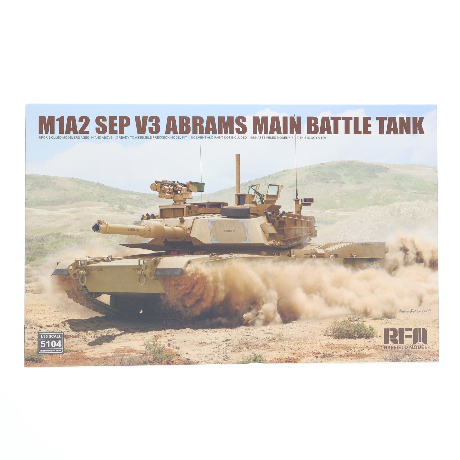 【中古即納】[PTM] 1/35 M1A2 SEP V3 エイブラムス 主力戦車 プラモデル(RFM5104) Rye Field Model(ライフィールドモデル)(20240201)