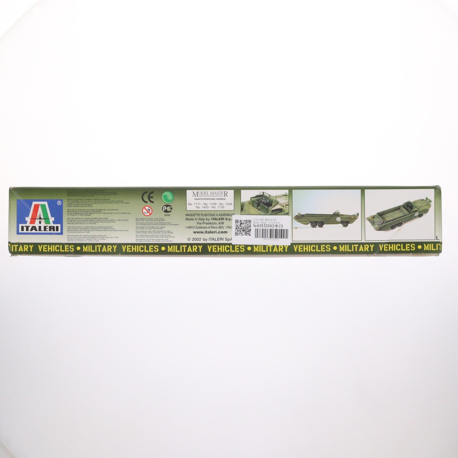 【中古即納】[PTM] 1/35 DUKW(ダック) AMPHIBIOUS TRUCK プラモデル(6392) ITALERI(イタレリ)(20111029)