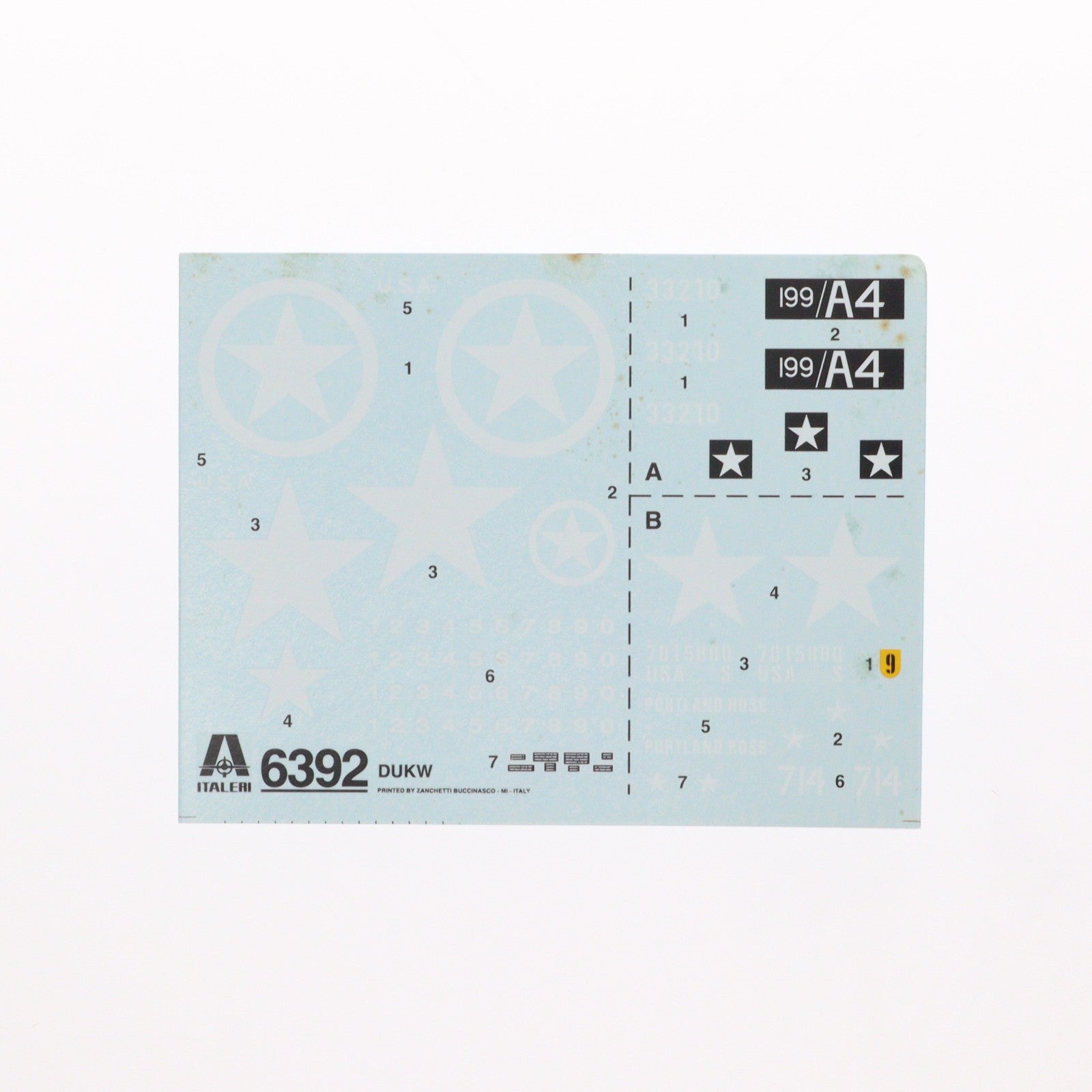 【中古即納】[PTM] 1/35 DUKW(ダック) AMPHIBIOUS TRUCK プラモデル(6392) ITALERI(イタレリ)(20111029)