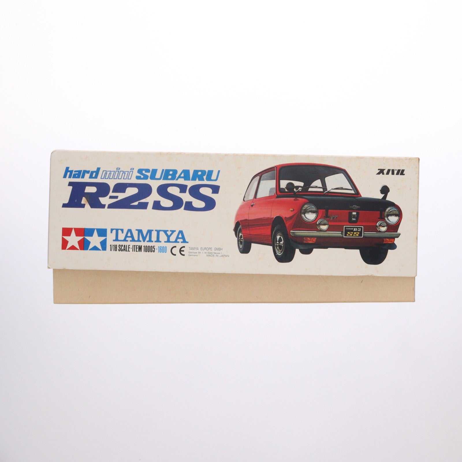 【中古即納】[PTM] チャレンジャーシリーズ No.5 1/18 ハードミニ スバル R-2 SS モーターライズキット プラモデル(CS1805) タミヤ(19991231)