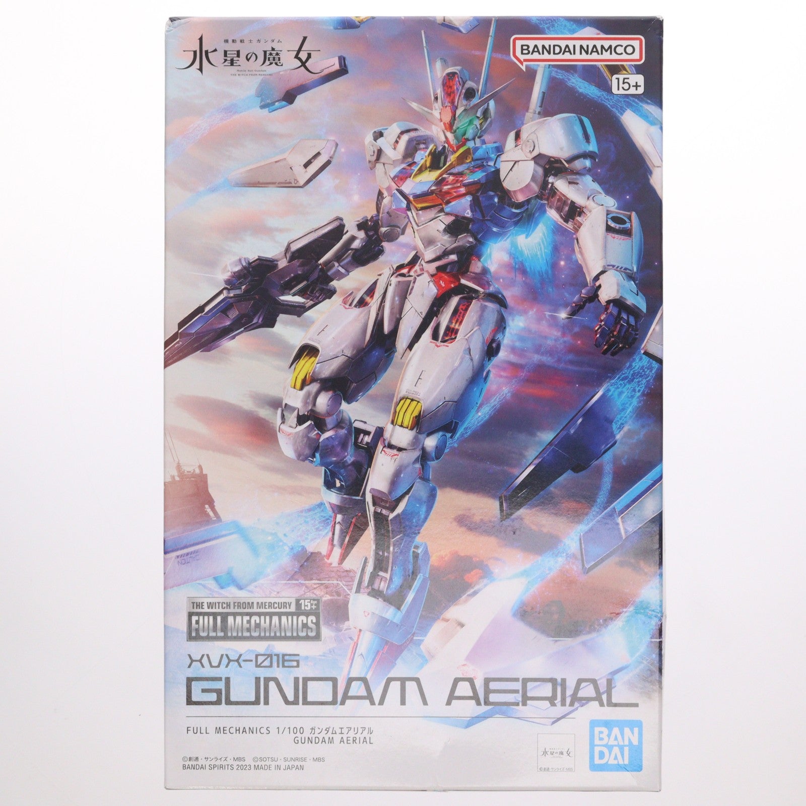 【中古即納】[PTM] (再販) FULL MECHANICS 1/100 ガンダムエアリアル 機動戦士ガンダム 水星の魔女 プラモデル(5065090) バンダイスピリッツ(20250904)