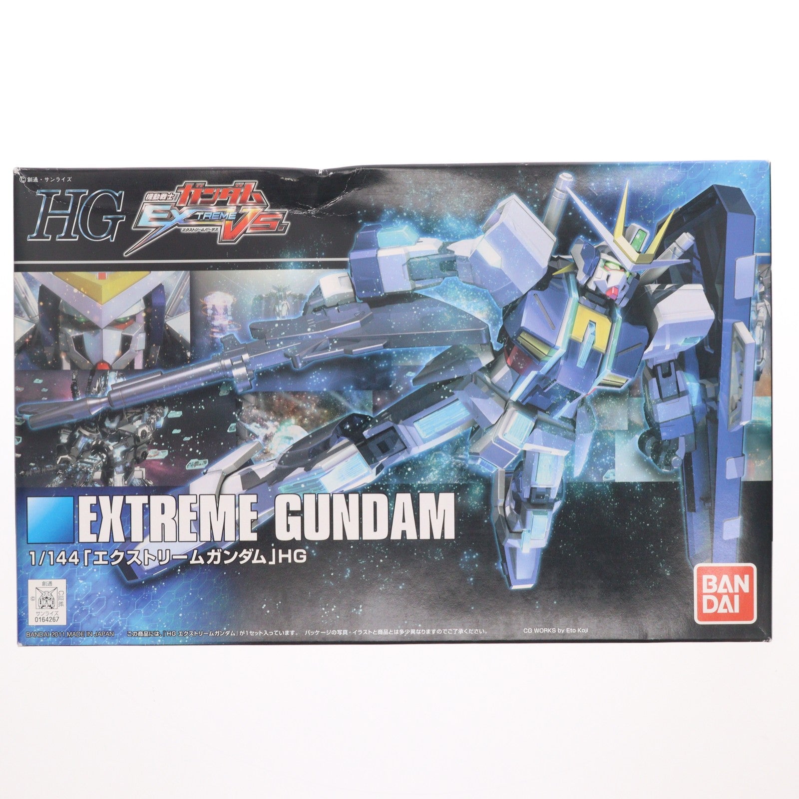 【中古即納】[PTM] HG 1/144 エクストリームガンダム 機動戦士ガンダム EXTREME VS.(エクストリームバーサス) プラモデル(0164267) バンダイ(20110219)