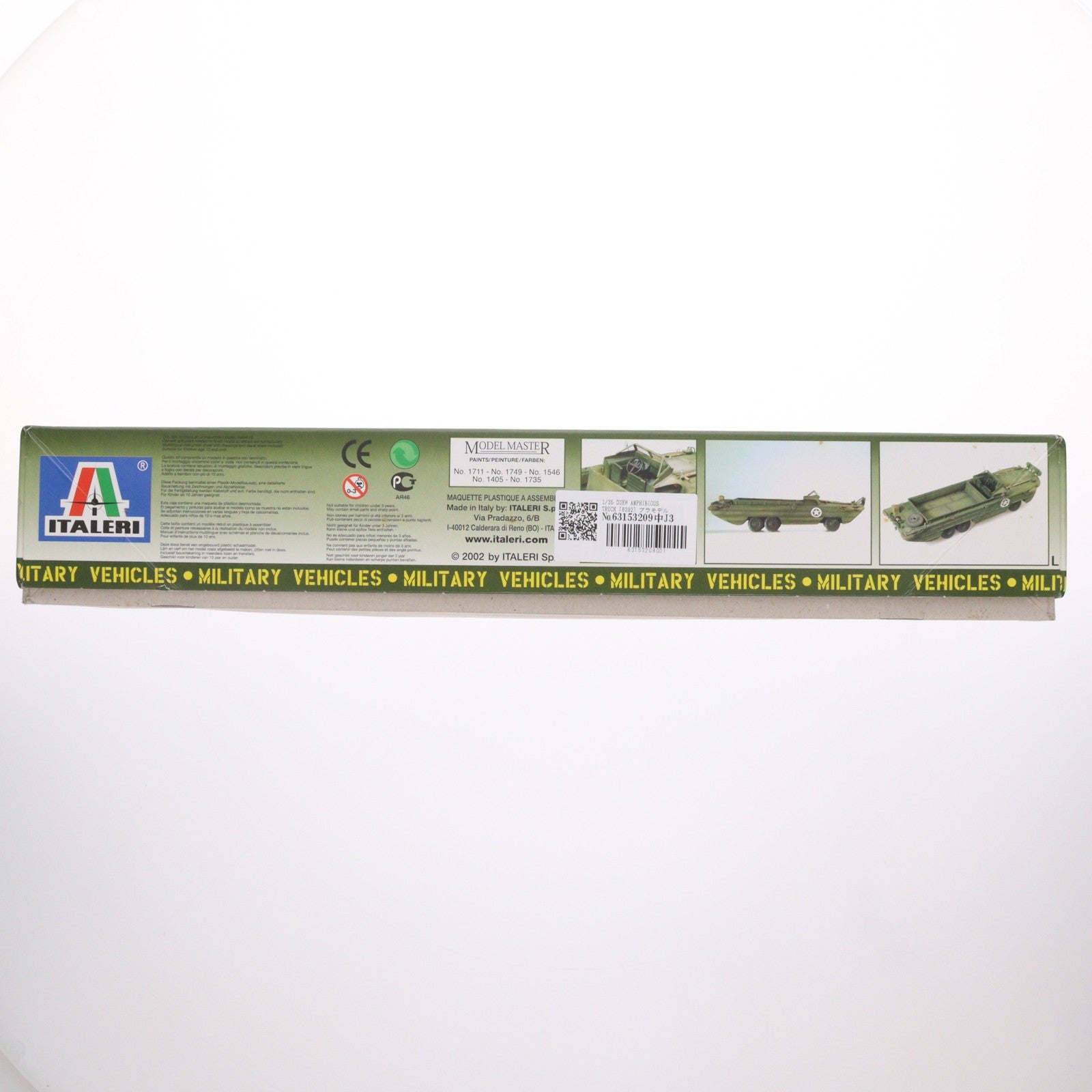 【中古即納】[PTM] 1/35 DUKW(ダック) AMPHIBIOUS TRUCK プラモデル(6392) ITALERI(イタレリ)(20111029)