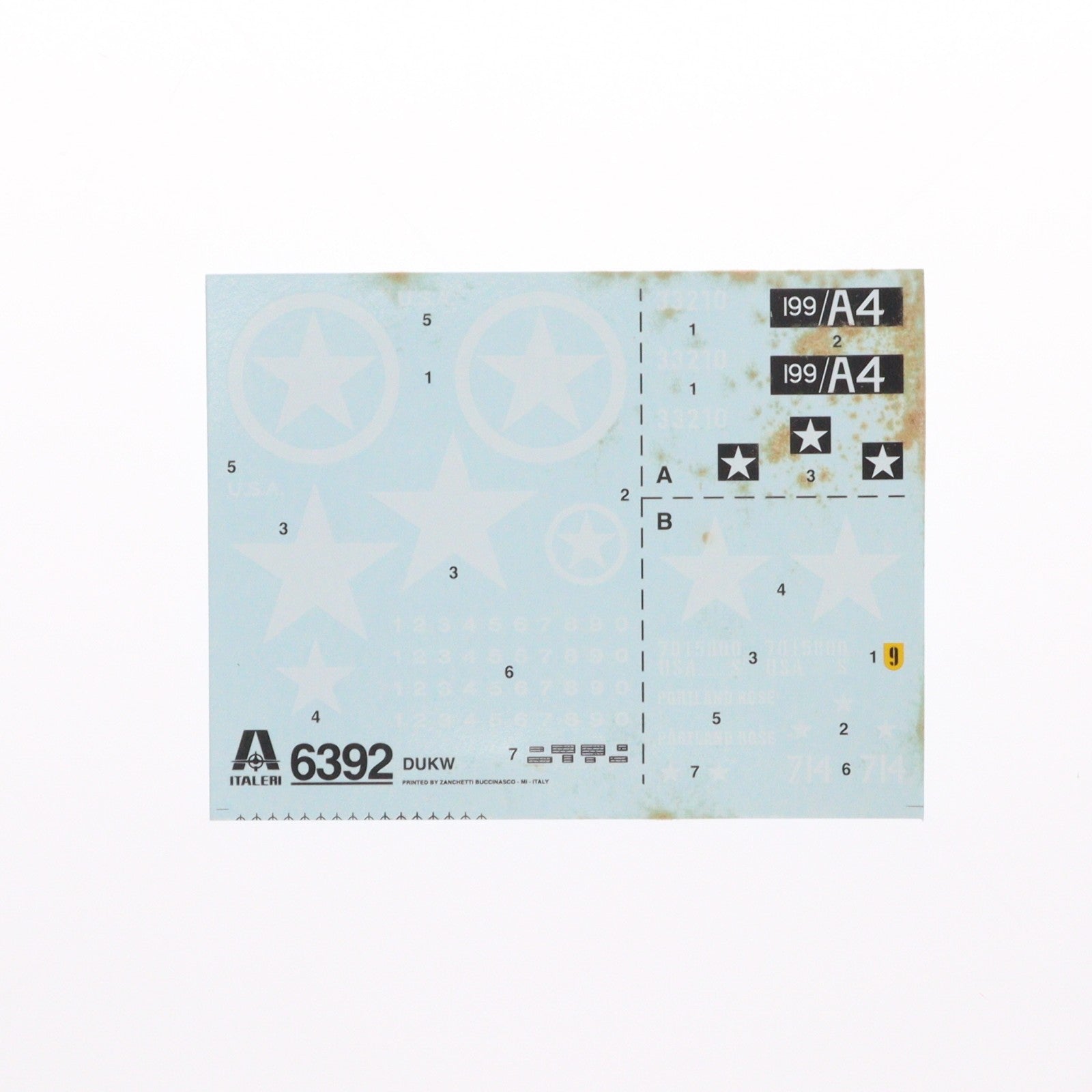 【中古即納】[PTM] 1/35 DUKW(ダック) AMPHIBIOUS TRUCK プラモデル(6392) ITALERI(イタレリ)(20111029)