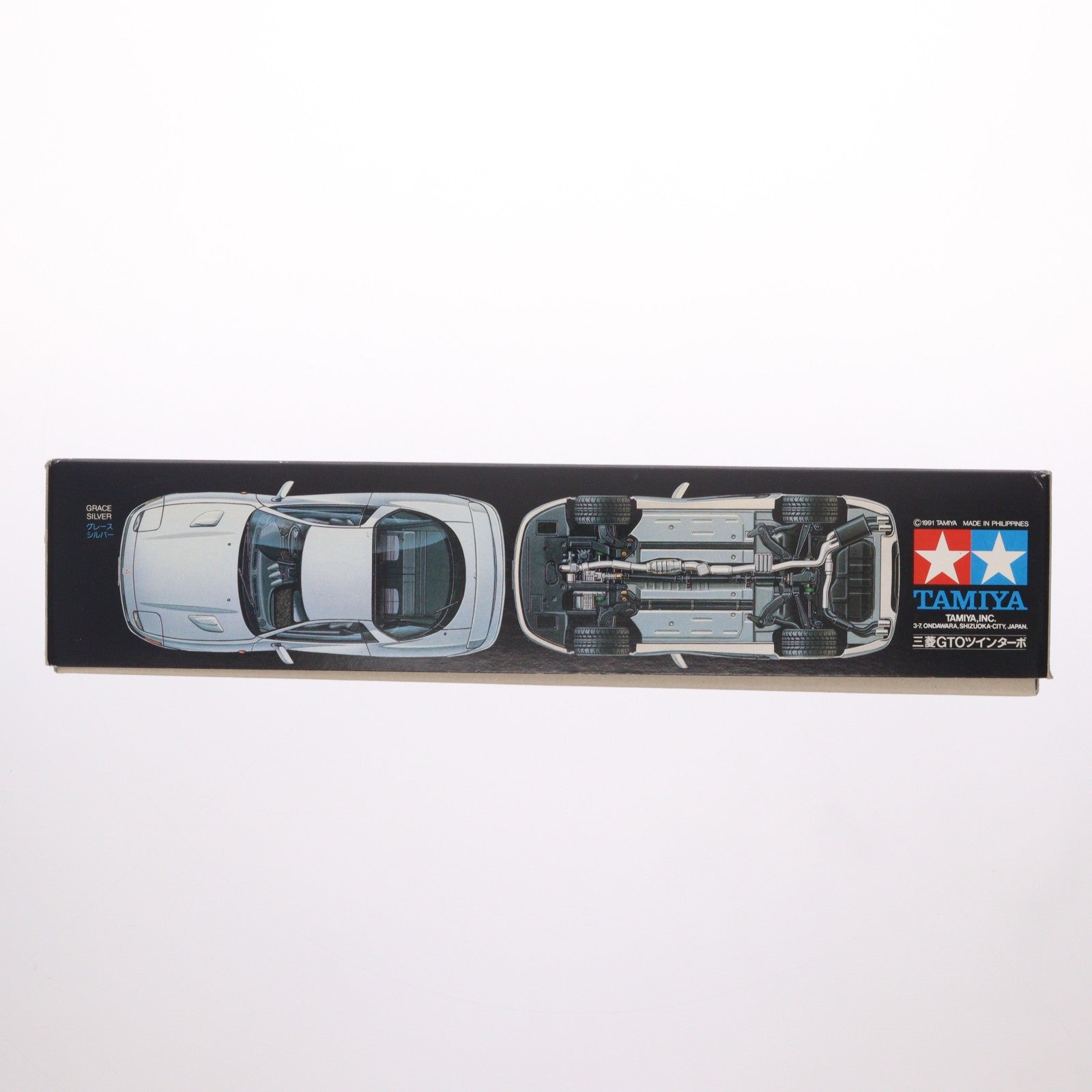 【中古即納】[PTM] スポーツカーシリーズ No.108 1/24 三菱 GTOツインターボ ディスプレイモデル プラモデル(24108) タミヤ(19911014)
