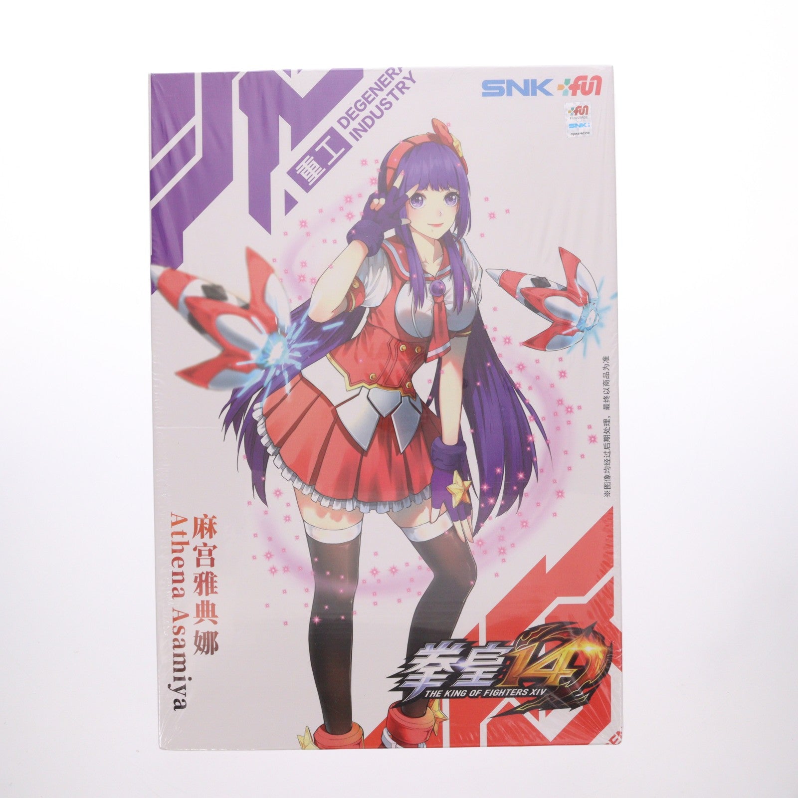 【中古即納】[PTM] 1/12 麻宮アテナ(あさみやあてな) THE KING OF FIGHTERS XIV(ザ・キング・オブ・ファイターズ14) プラモデル(DI-FG-03) 異次元重工(DEGENERATOR INDUSTRY)(20221130)