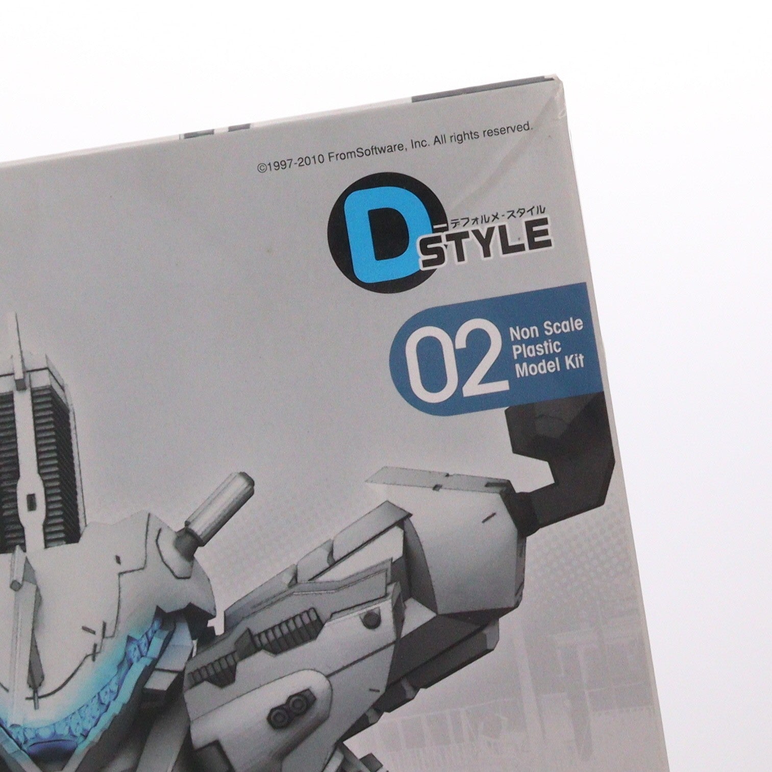【中古即納】[PTM] D-スタイル ラインアーク ホワイト・グリント ARMORED CORE(アーマード・コア) プラモデル(KP136) コトブキヤ(20111020)