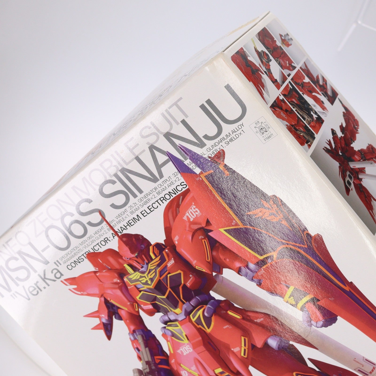 【中古即納】[PTM] MG 1/100 MSN-06S シナンジュ Ver.ka. 機動戦士ガンダムUC(ユニコーン) プラモデル(0156877) バンダイ(20081231)