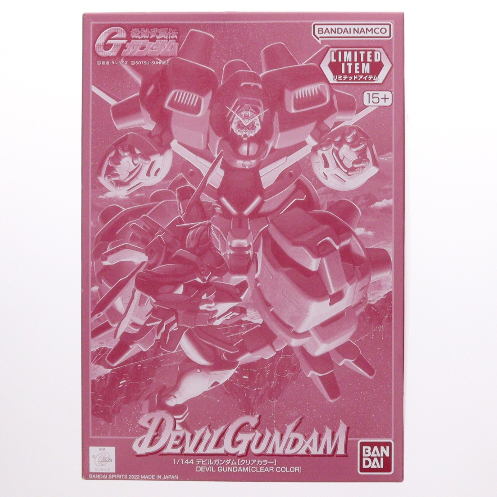 【中古即納】[PTM] イベント限定 1/144 JDG-00X デビルガンダム[クリアカラー] 機動武闘伝Gガンダム プラモデル(5063420) バンダイスピリッツ(20220813)