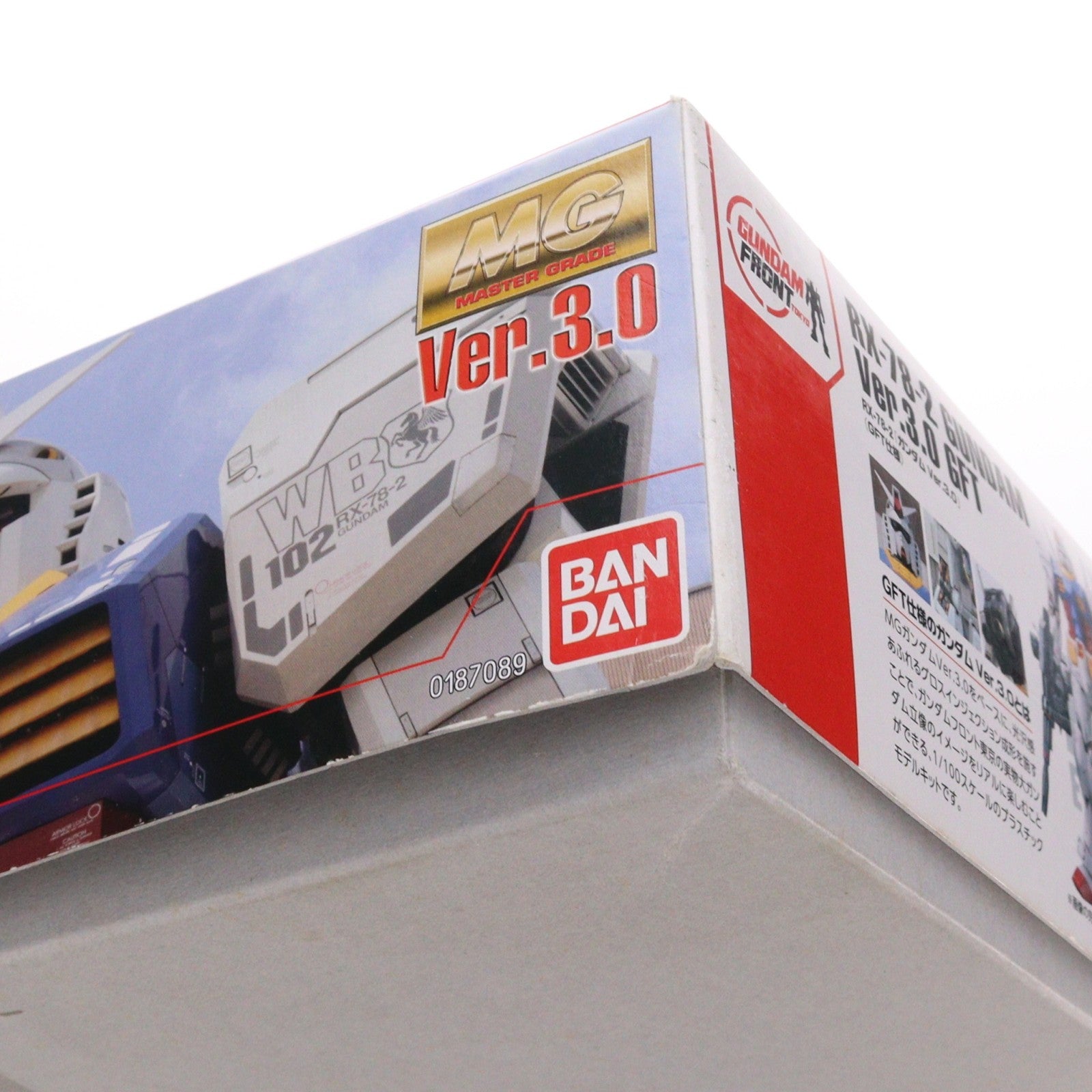 【中古即納】[PTM] MG 1/100 RX-78-2 ガンダム Ver.3.0 GFT仕様 機動戦士ガンダム プラモデル(0187089) ガンダムフロント東京限定 バンダイ(20131221)