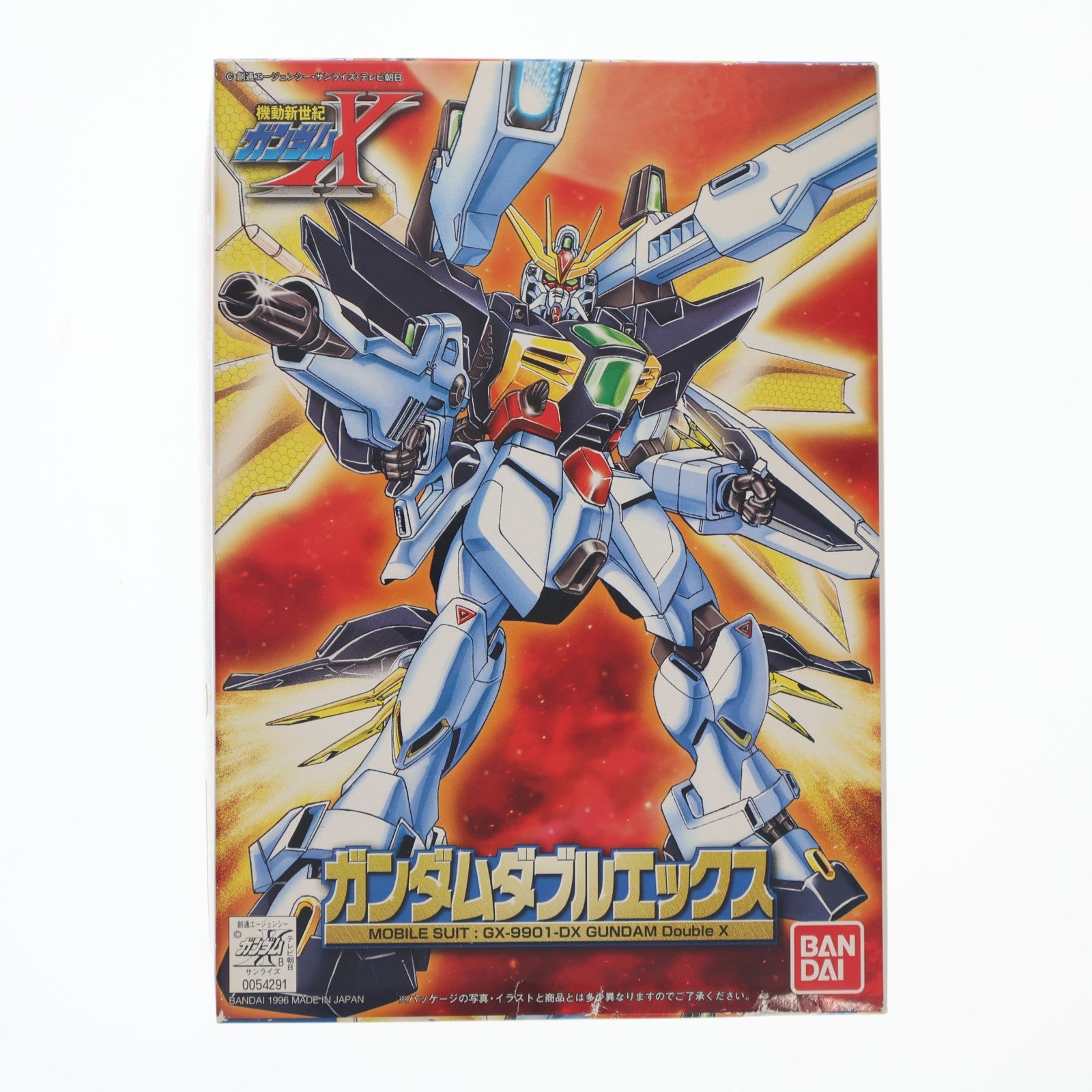 【中古即納】[PTM] ガンダムXシリーズ No.07 1/144 GX-9901-DX ガンダムダブルエックス(再生産版) 機動新世紀ガンダムX プラモデル(0054291-700) バンダイ(20131027)
