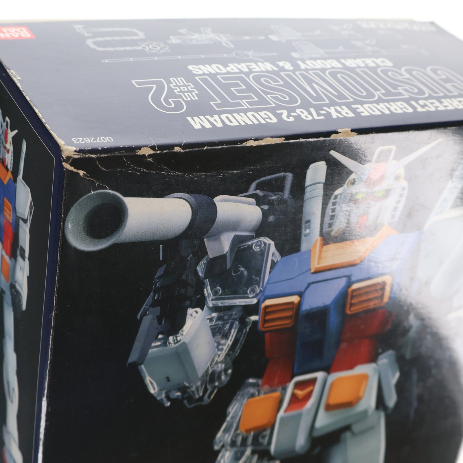 【中古即納】[PTM] PG 1/60 RX-78-2 ガンダム用カスタムセット#2 クリヤーボディ&ウェポンズ 機動戦士ガンダム プラモデル(0072623) バンダイ(19990430)