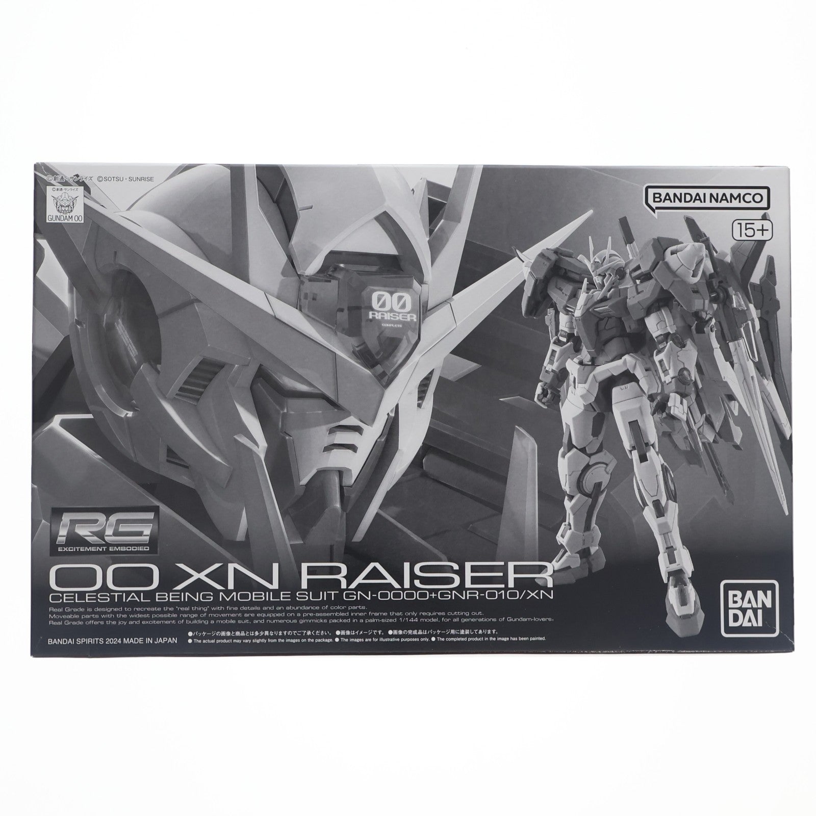 【中古即納】[PTM] RG 1/144 GN-0000+GNR-010/XN ダブルオーザンライザー 機動戦士ガンダム00V(ダブルオーブイ) プラモデル(5062196) バンダイスピリッツ(20240130)