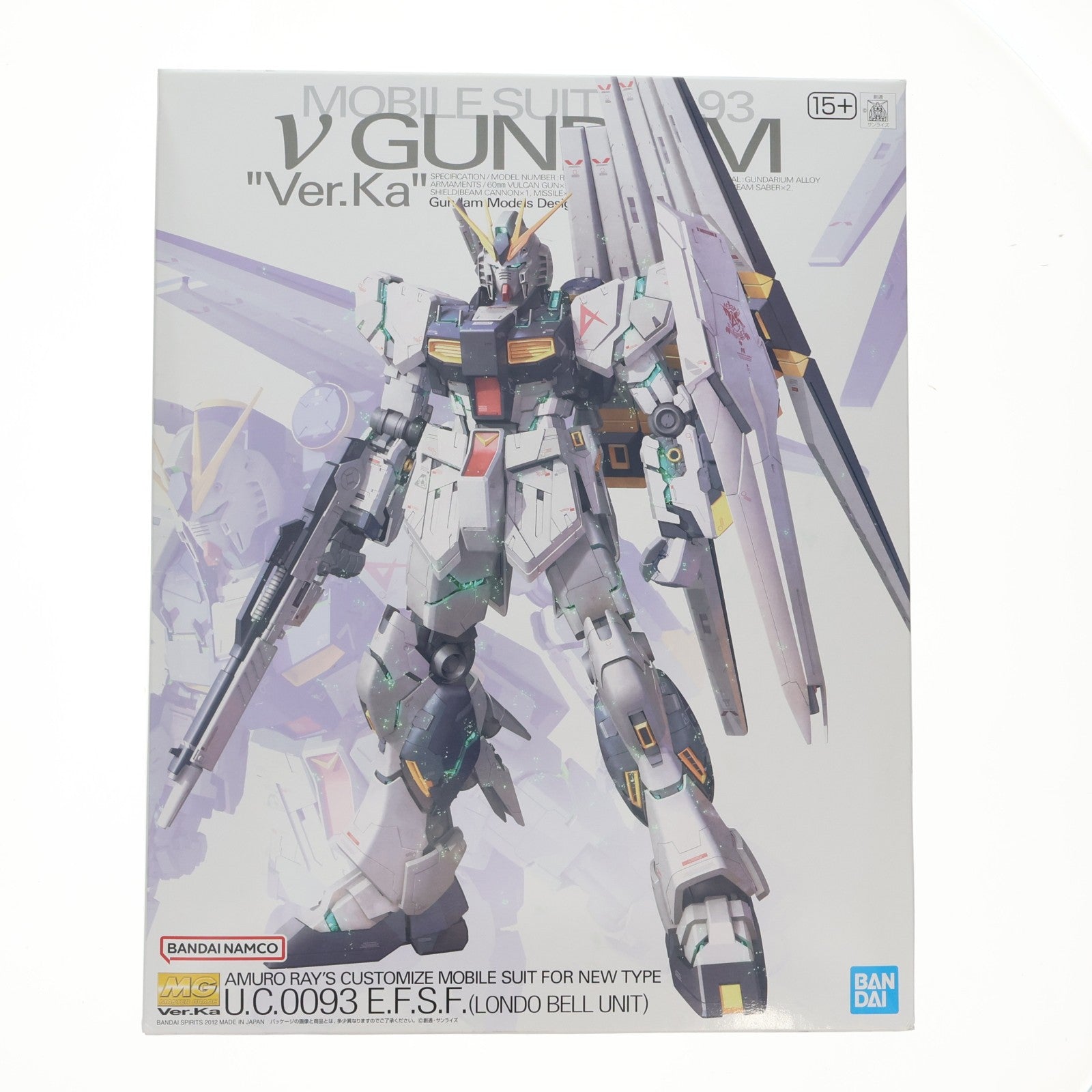 【中古即納】[PTM] MG 1/100 RX-93 νガンダム Ver.Ka 機動戦士ガンダム 逆襲のシャア プラモデル バンダイスピリッツ(20200926)