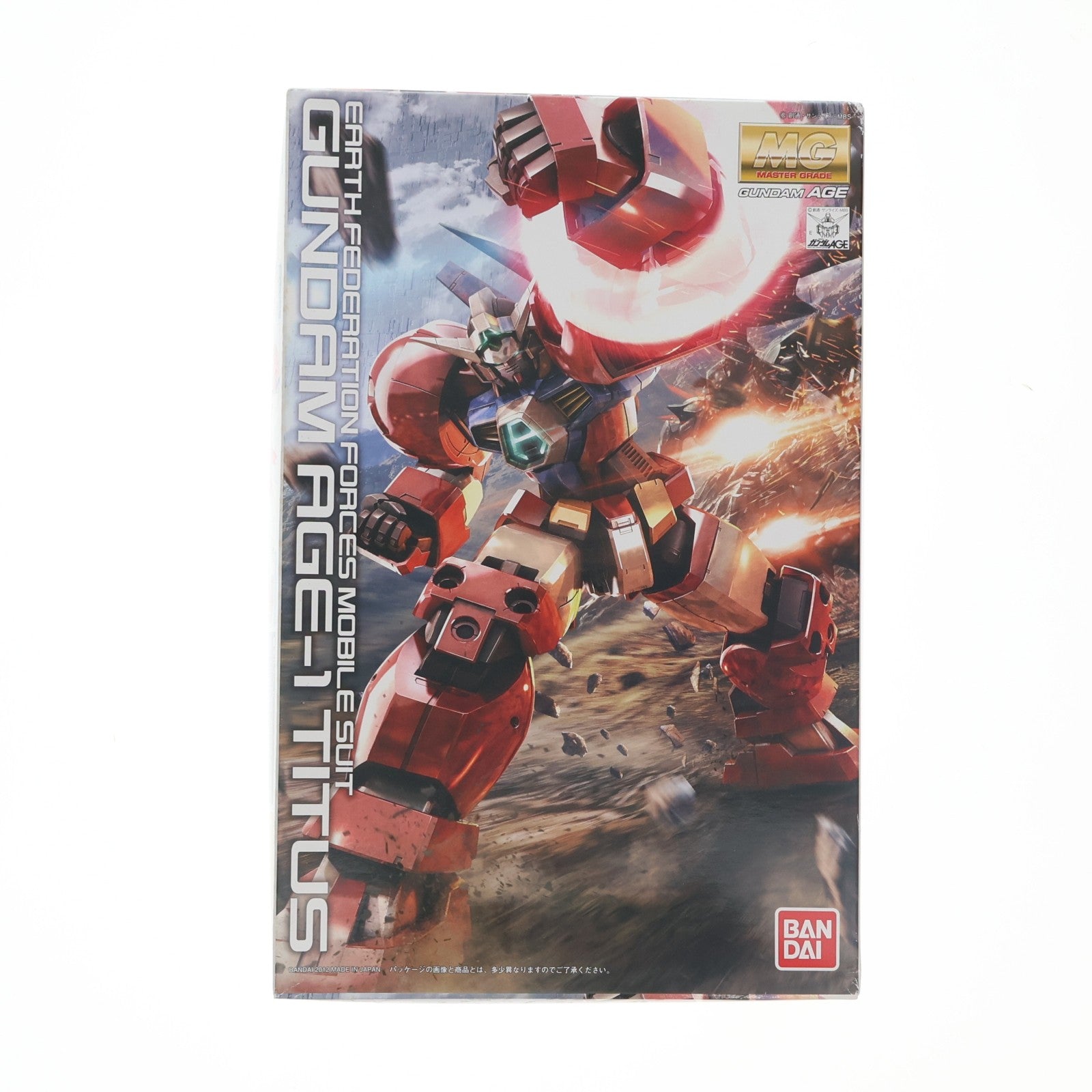 【中古即納】[PTM] MG 1/100 ガンダムAGE-1 タイタス 機動戦士ガンダムAGE(エイジ) プラモデル(0175317) バンダイ(20171130)