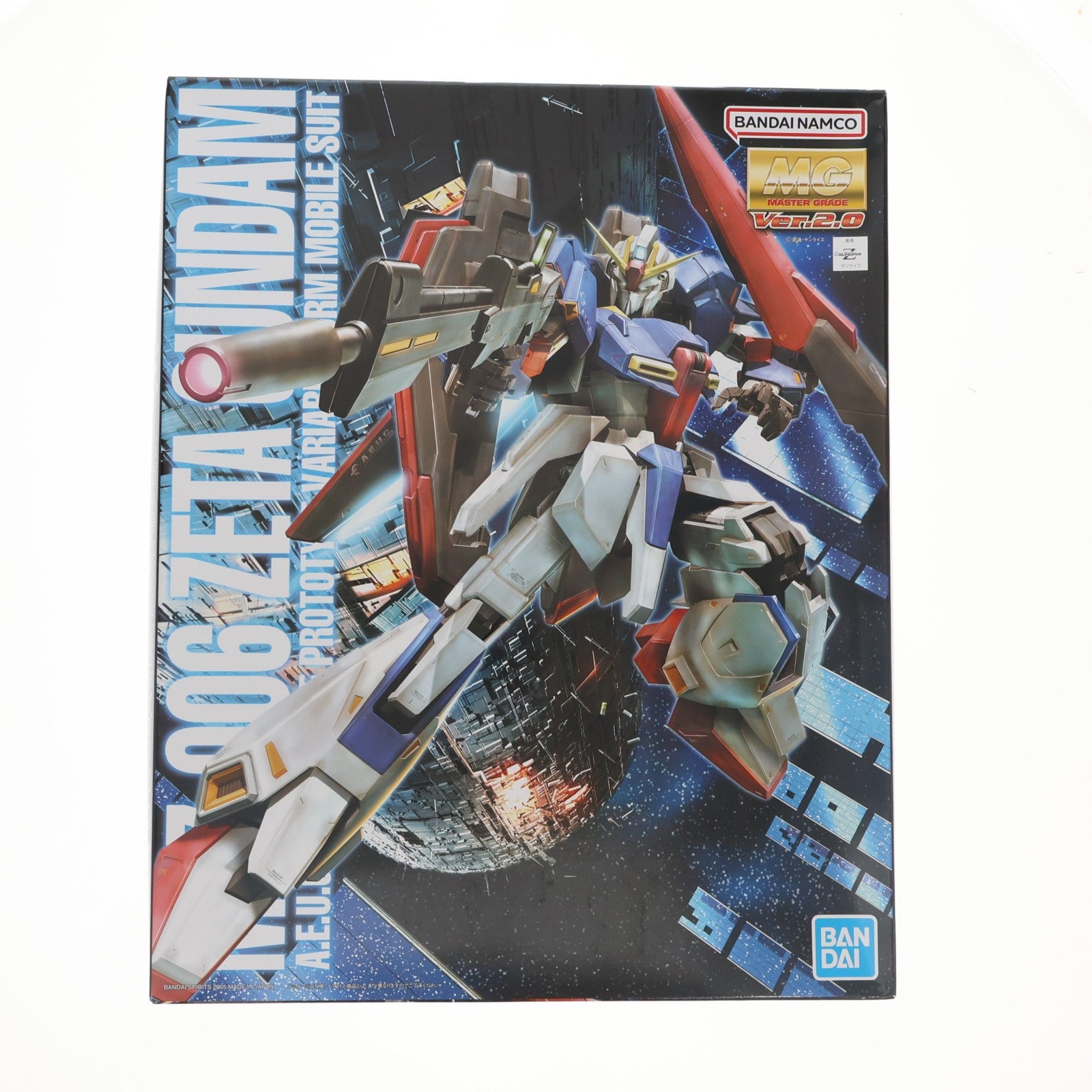 【中古即納】[PTM] MG 1/100 MSZ-006 Zガンダム Ver.2.0 機動戦士Zガンダム プラモデル(5061578) バンダイスピリッツ(20221116)