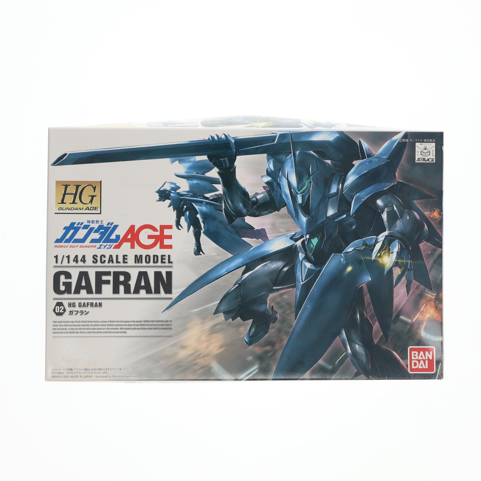 【中古即納】[PTM] HG 1/144 ovv-f ガフラン 機動戦士ガンダムAGE(エイジ) プラモデル(0171538) バンダイ(20111001)