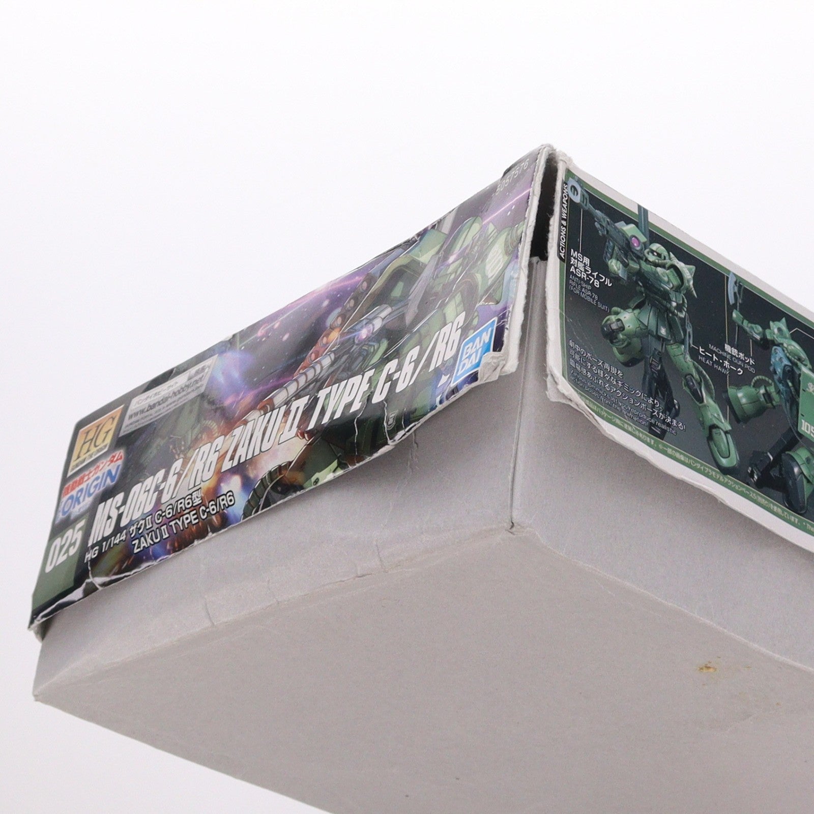 【中古即納】[PTM] (再販) HG 1/144 MS-06C-6/R6 ザクII C-6/R6型 機動戦士ガンダム THE ORIGIN(ジ・オリジン) プラモデル(5057576) バンダイスピリッツ(20251210)