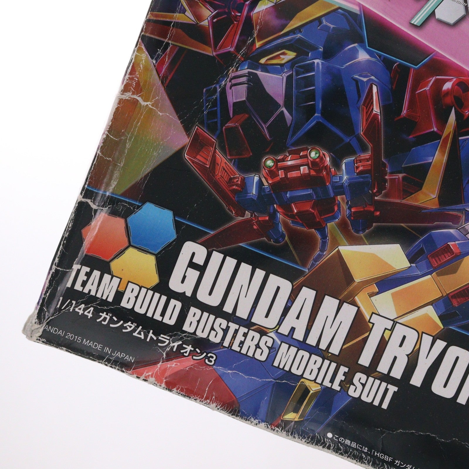 【中古即納】[PTM] HGBF 1/144 ガンダムトライオン3 ガンダムビルドファイターズトライ プラモデル(0196707) バンダイ(20180926)