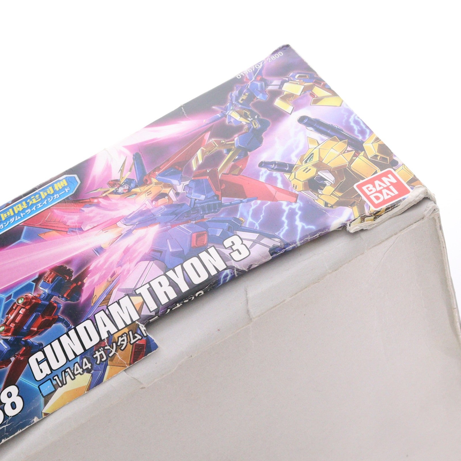 【中古即納】[PTM] HGBF 1/144 ガンダムトライオン3 ガンダムビルドファイターズトライ プラモデル(0196707) バンダイ(20180926)