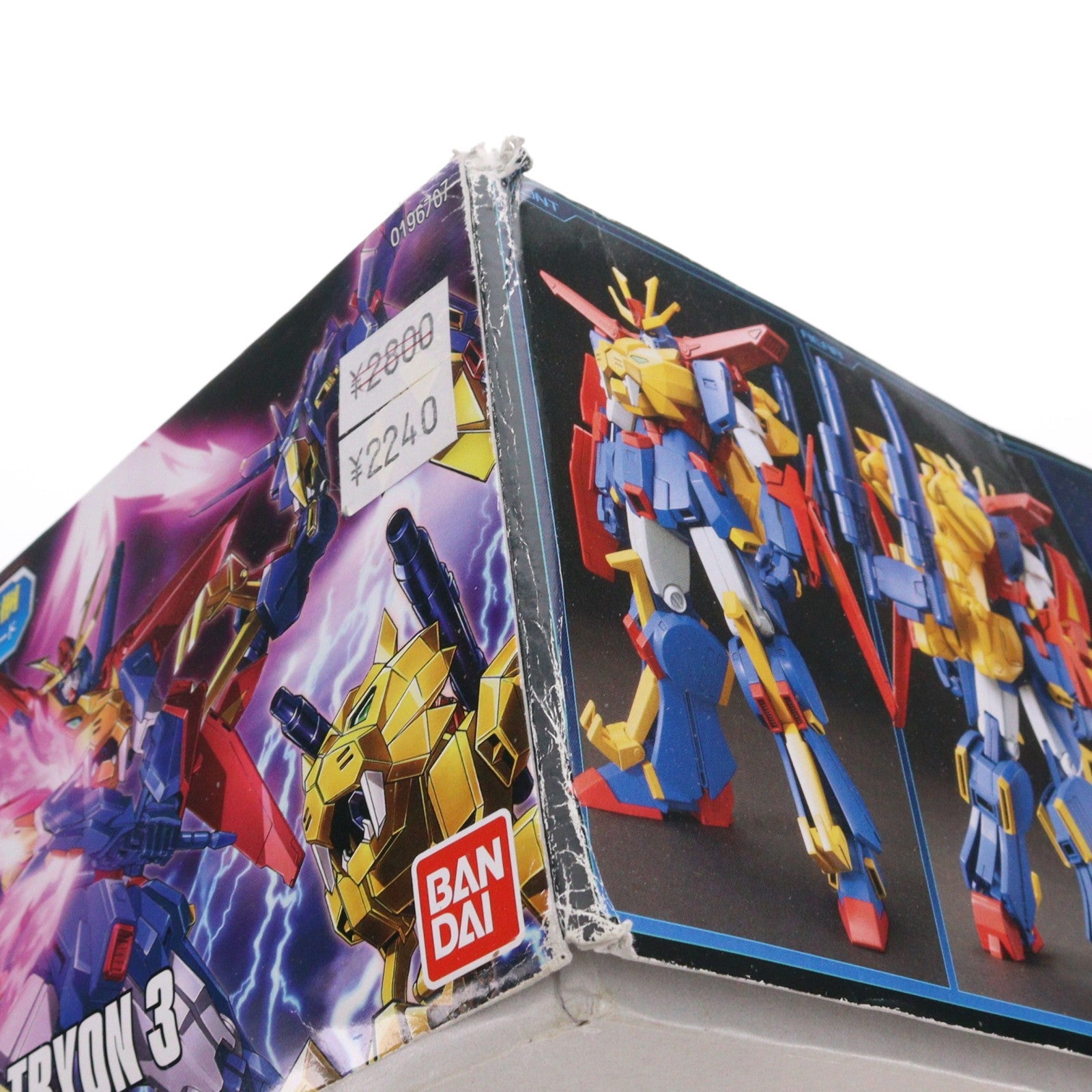 【中古即納】[PTM] HGBF 1/144 ガンダムトライオン3 ガンダムビルドファイターズトライ プラモデル(0196707) バンダイ(20180926)
