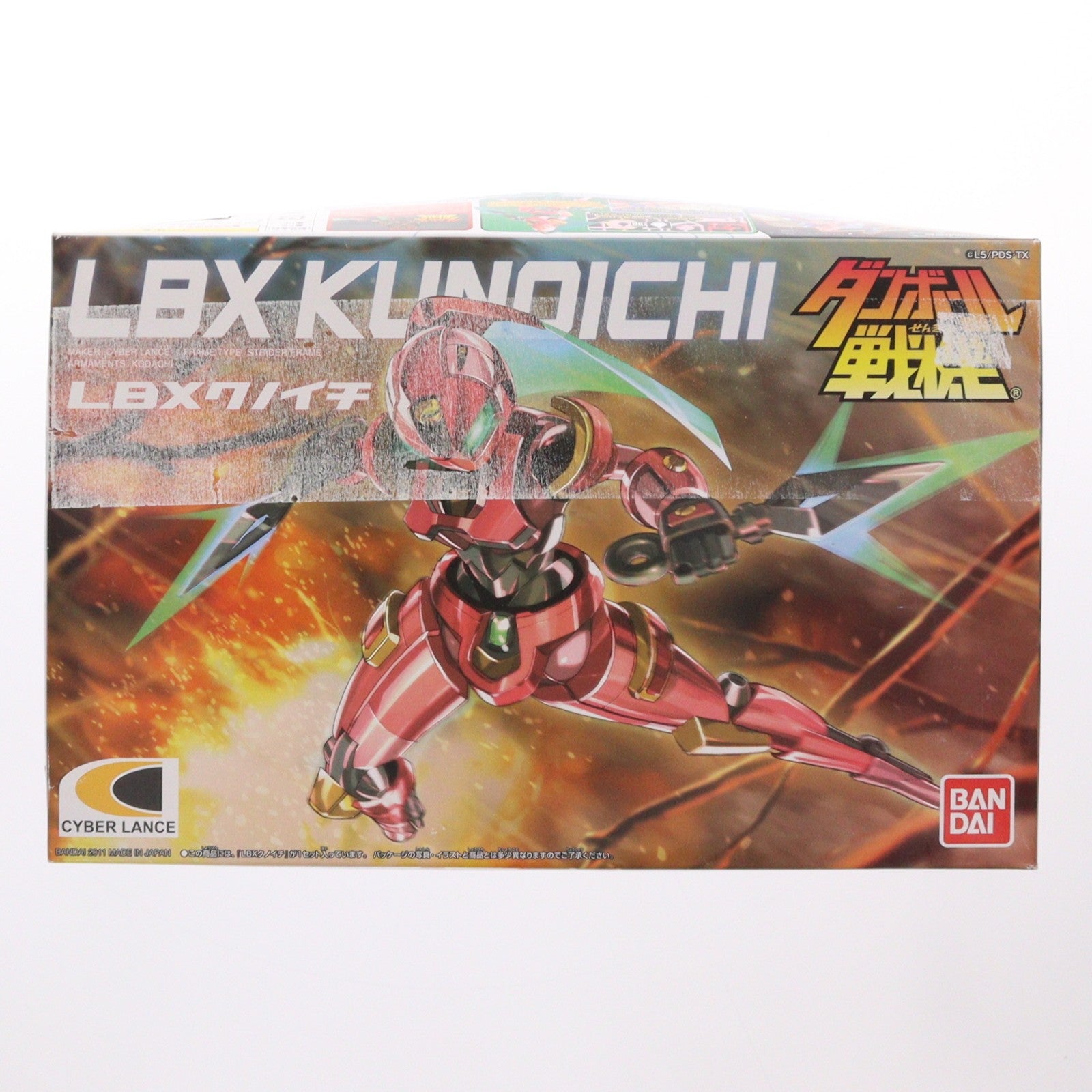 【中古即納】[PTM] 003 LBX クノイチ ダンボール戦機 プラモデル バンダイ(20110301)