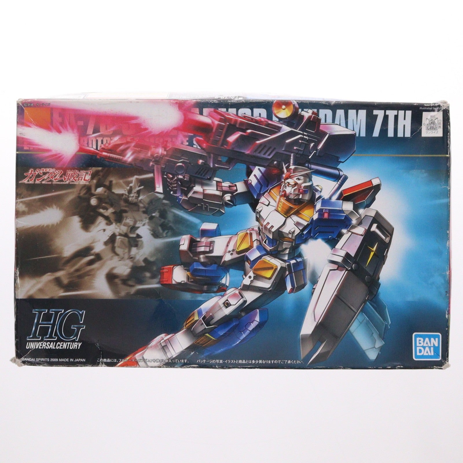【中古即納】[PTM] HGUC 1/144 FA-78-3 フルアーマーガンダム7号機 機動戦士ガンダム戦記 プラモデル バンダイスピリッツ(20221214)