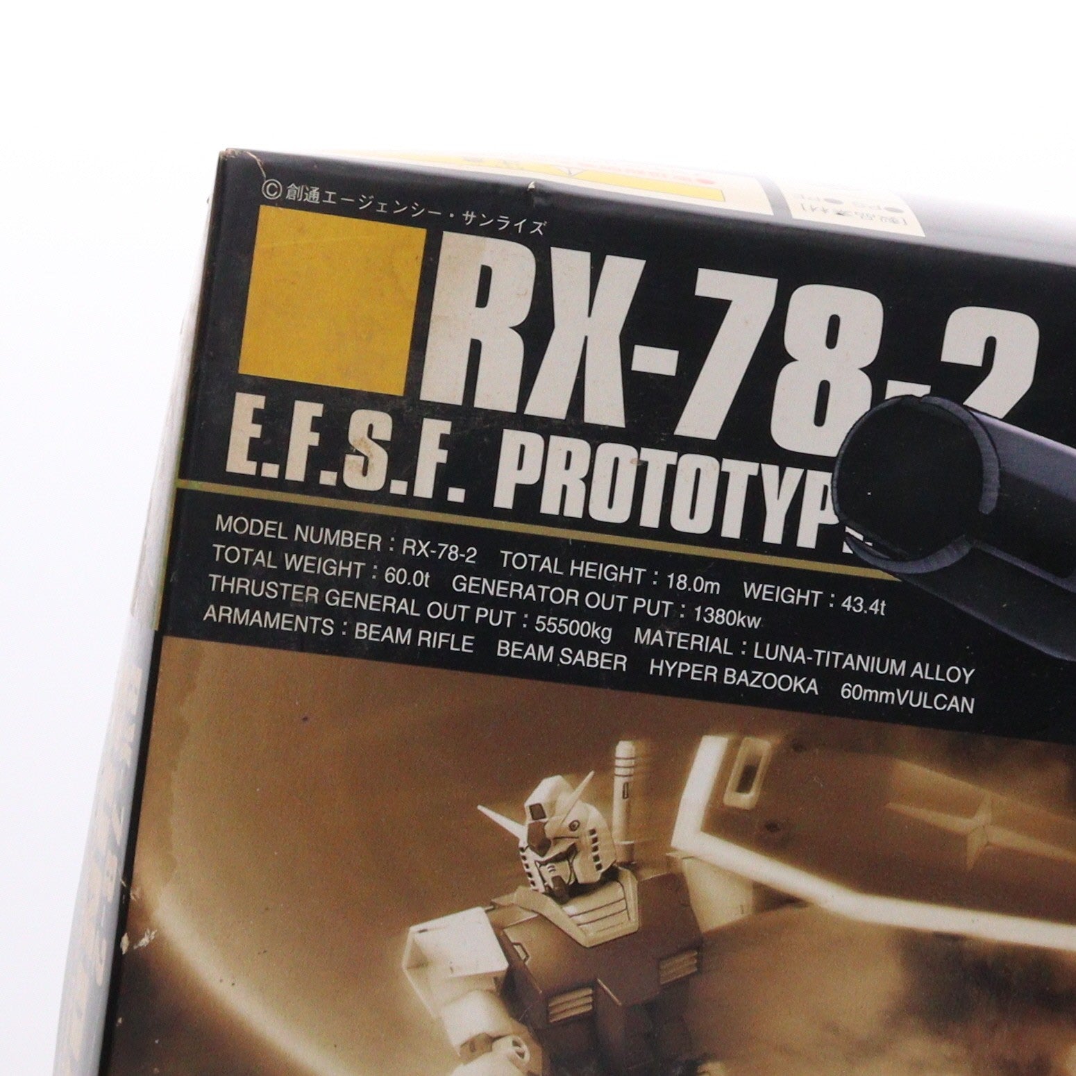 【中古即納】[PTM] HGUC 1/144 RX-78-2 ガンダム 機動戦士ガンダム プラモデル(0102407) バンダイ(20010531)