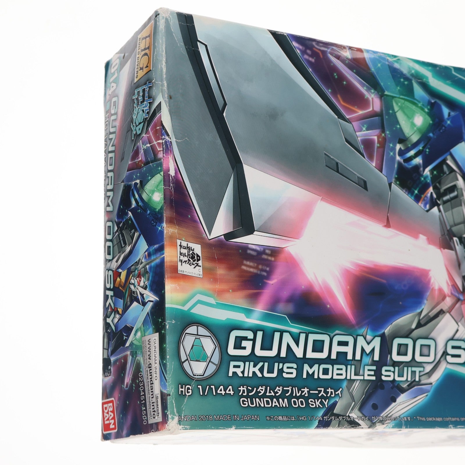 【中古即納】[PTM] HGBD 1/144 ガンダムダブルオースカイ ガンダムビルドダイバーズ プラモデル(2435132) バンダイスピリッツ(20190731)