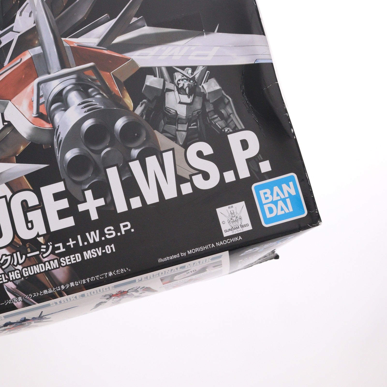 【中古即納】[PTM] HG 1/144 ストライクルージュ+I.W.S.P. 機動戦士ガンダムSEED(シード) MSV プラモデル バンダイスピリッツ(20200926)