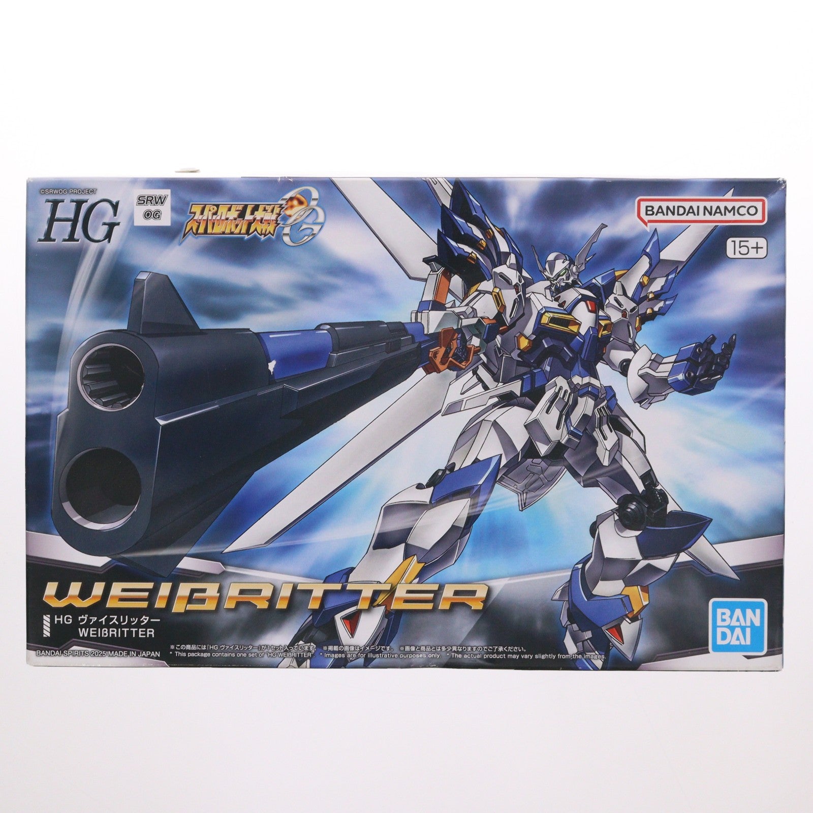 【中古即納】[PTM] HG ヴァイスリッター スーパーロボット大戦OG プラモデル(5068346) バンダイスピリッツ(20250308)