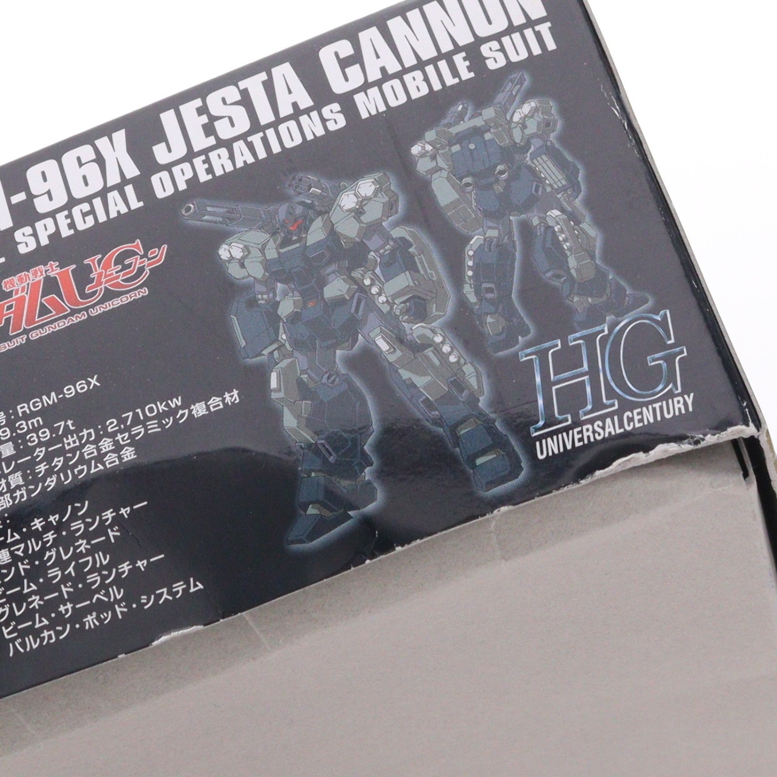 【中古即納】[PTM] (再販) HGUC 1/144 RGM-96X ジェスタ・キャノン 機動戦士ガンダムUC(ユニコーン) プラモデル バンダイスピリッツ(20241231)