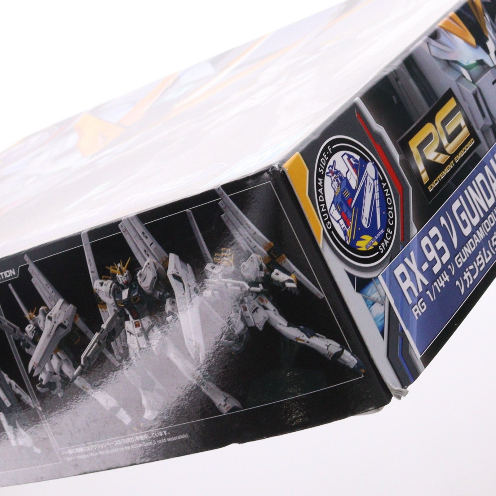 【中古即納】[PTM] GUNDAM SIDE-F限定 RG 1/144 νガンダム(ダブル・フィン・ファンネル装備型) 機動戦士ガンダム 逆襲のシャア プラモデル(5067466) バンダイスピリッツ(20241221)