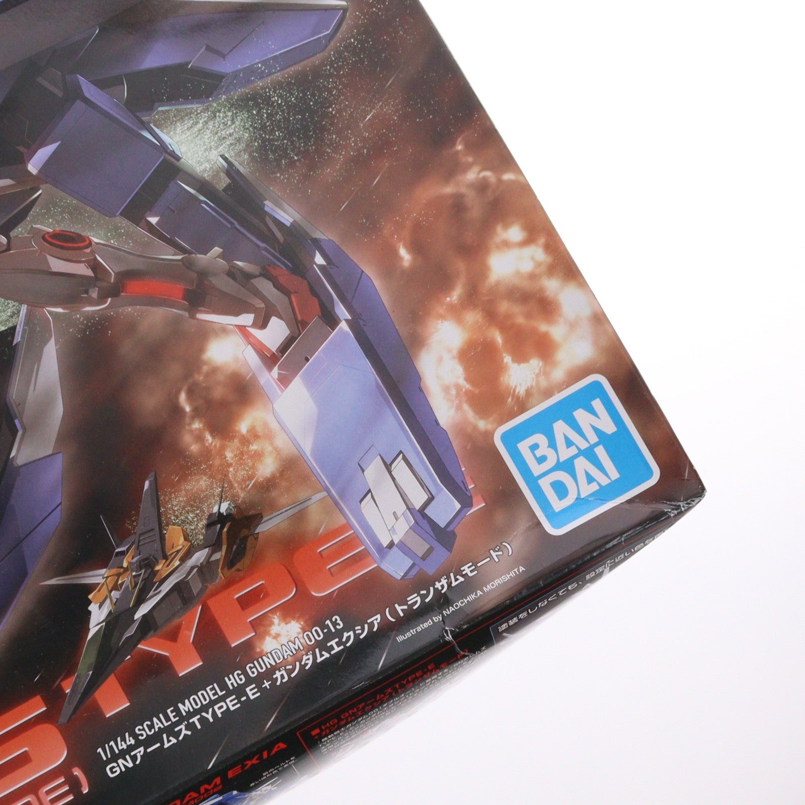 【中古即納】[PTM] (再販) HG 1/144 GNアームズタイプE+ガンダムエクシア(トランザムモード) 機動戦士ガンダム00(ダブルオー) プラモデル バンダイスピリッツ(20241120)