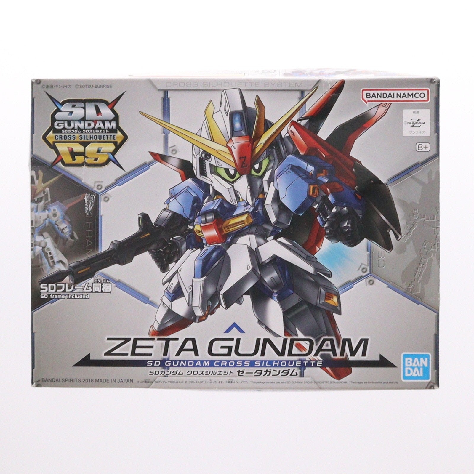 【中古即納】[PTM] (再販) SDガンダム クロスシルエット MSZ-006 ゼータガンダム 機動戦士Zガンダム プラモデル(5059572) バンダイスピリッツ(20240930)