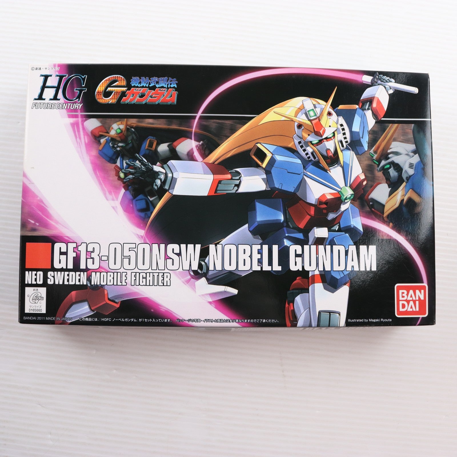 【中古即納】[PTM] HGFC 1/144 ノーベルガンダム 機動武闘伝Gガンダム プラモデル(0165660) バンダイ(20180427)