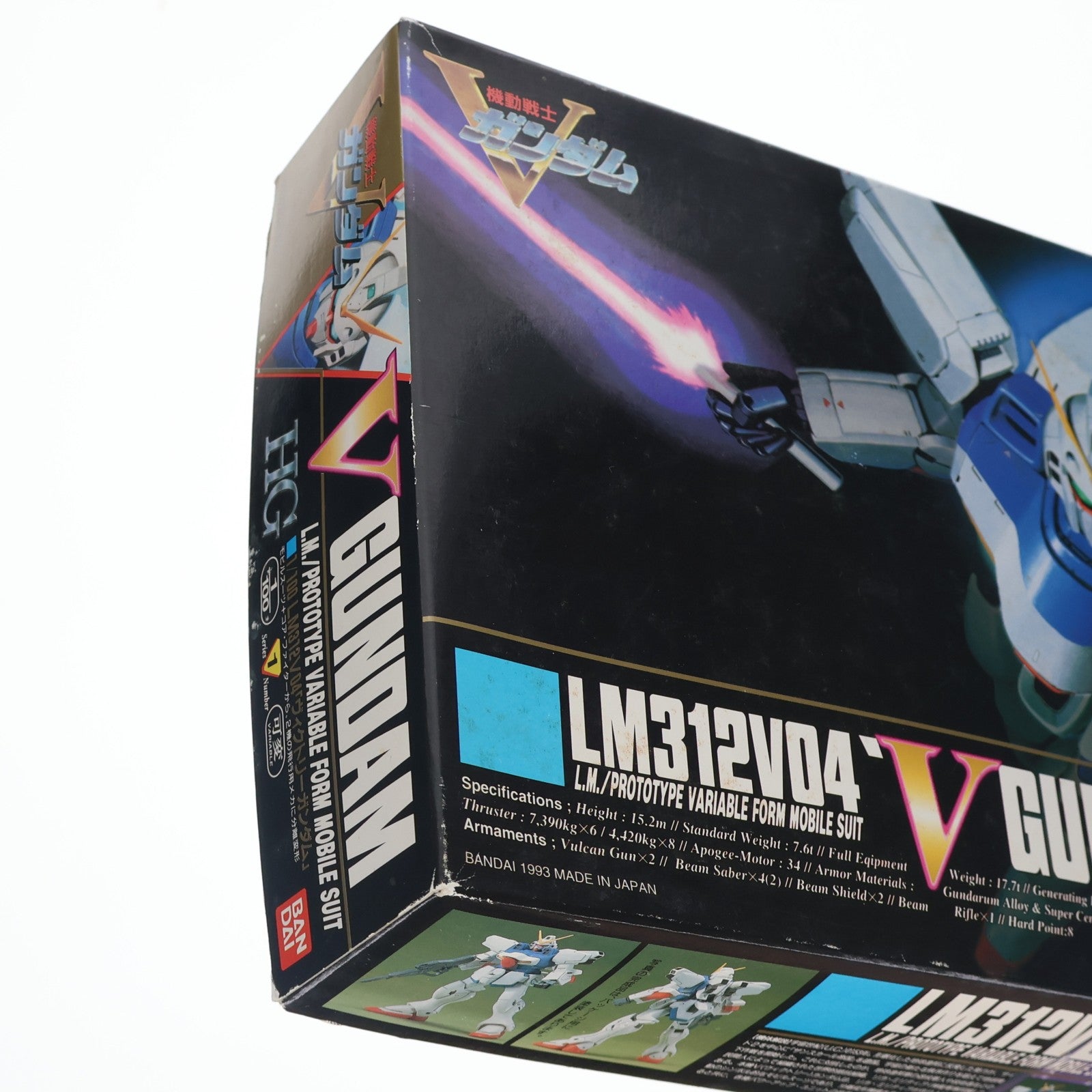 【中古即納】[PTM] HG 1/100 LM312V04 ヴィクトリーガンダム 機動戦士Vガンダム プラモデル バンダイ(19991231)