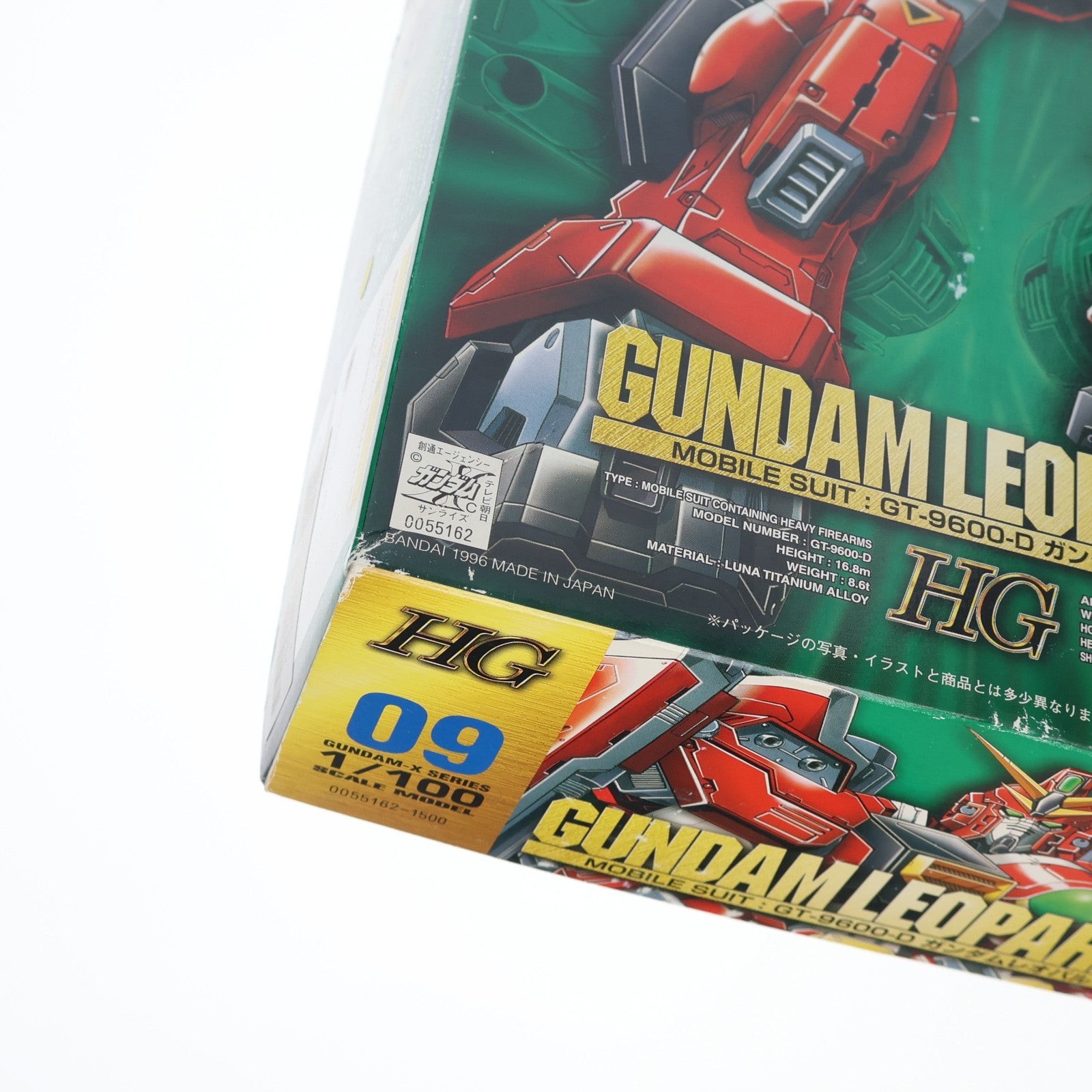 【中古即納】[PTM] HG 1/100 GT-9600-D ガンダムレオパルドD 機動新世紀ガンダムX プラモデル バンダイ(20180227)