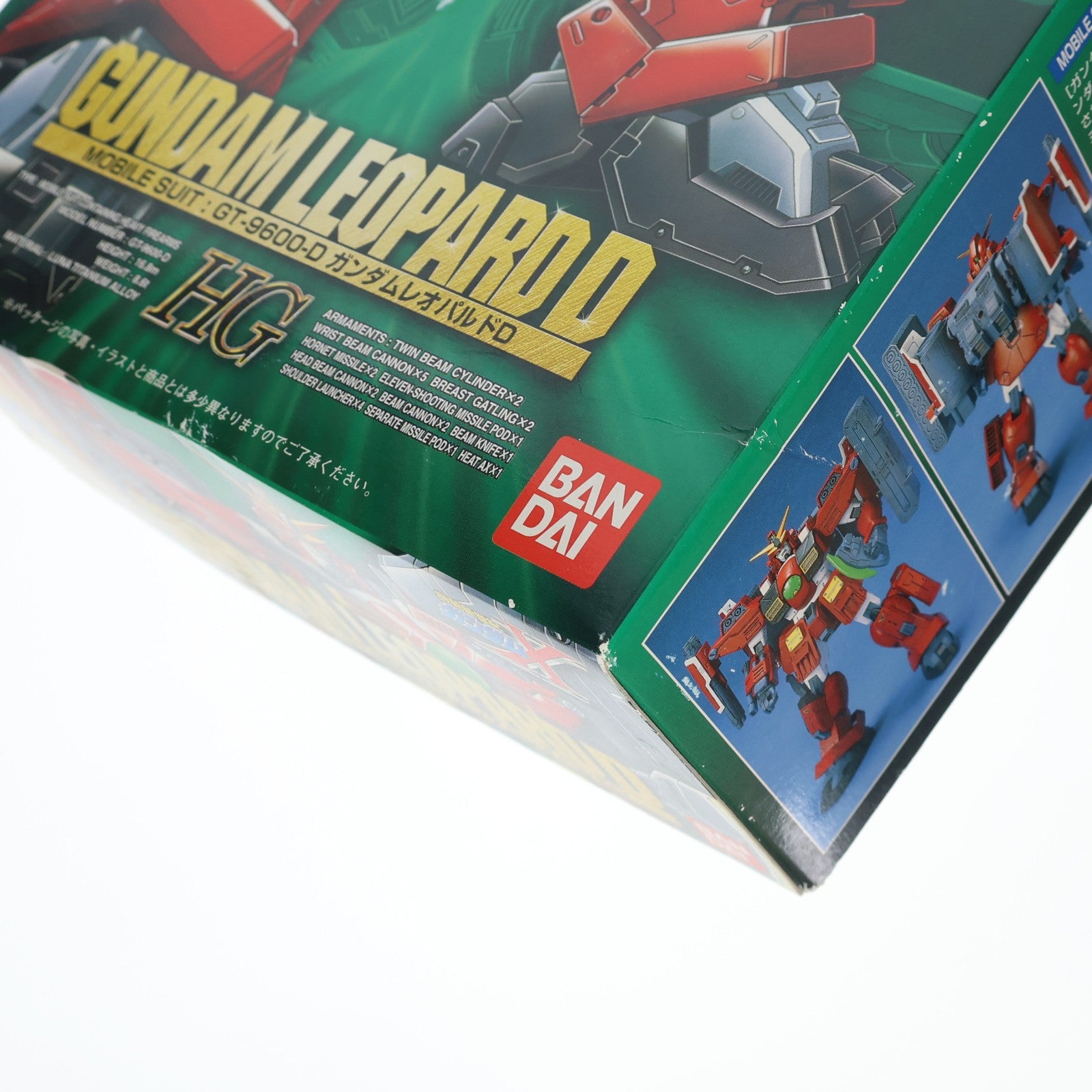【中古即納】[PTM] HG 1/100 GT-9600-D ガンダムレオパルドD 機動新世紀ガンダムX プラモデル バンダイ(20180227)