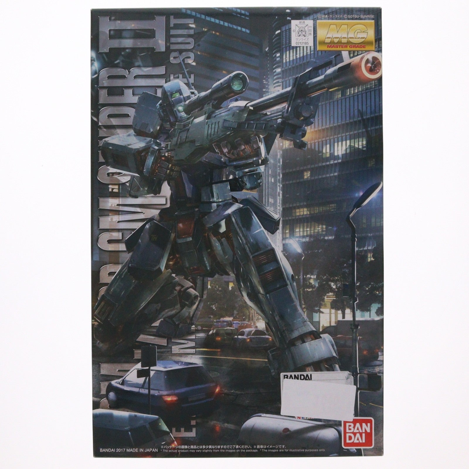 【中古即納】[PTM] MG 1/100 ジム・スナイパーII 機動戦士ガンダム0080 ポケットの中の戦争 プラモデル(0212185) バンダイ(20191031)