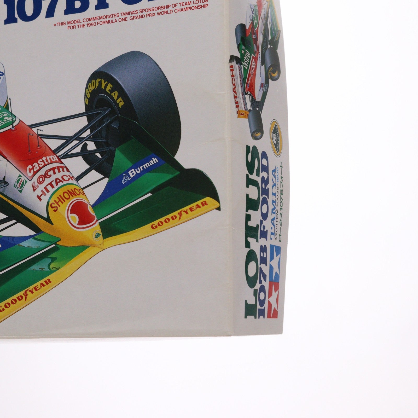 【中古即納】[PTM] グランプリコレクション No.38 1/20 ロータス107Bフォード ディスプレイモデル プラモデル(20038) タミヤ(19991231)