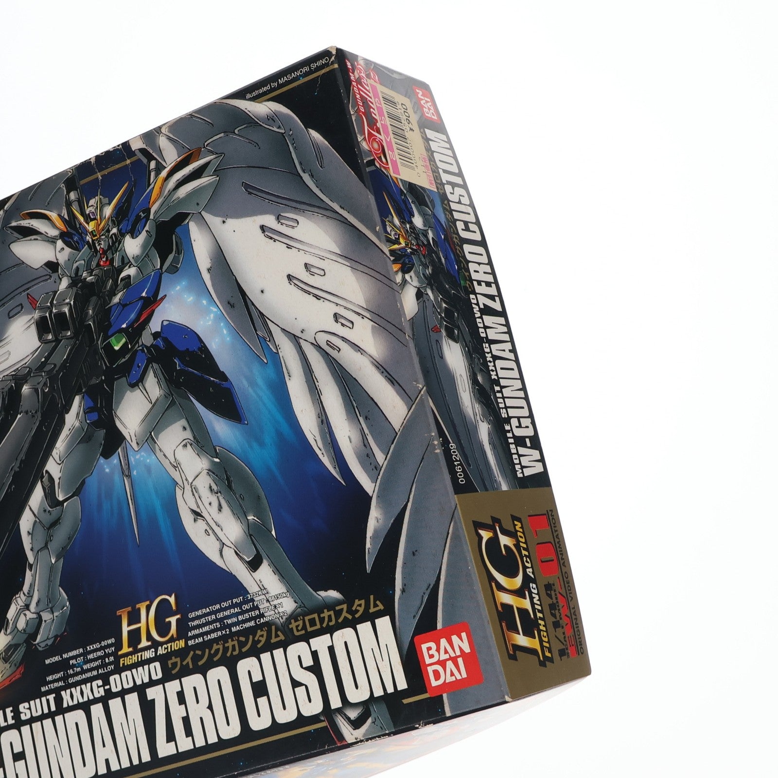 【中古即納】[PTM] HG 1/144 XXXG-00W0 ウイングガンダムゼロカスタム 新機動戦記ガンダムW Endless Waltz(エンドレスワルツ) プラモデル バンダイ(19980430)