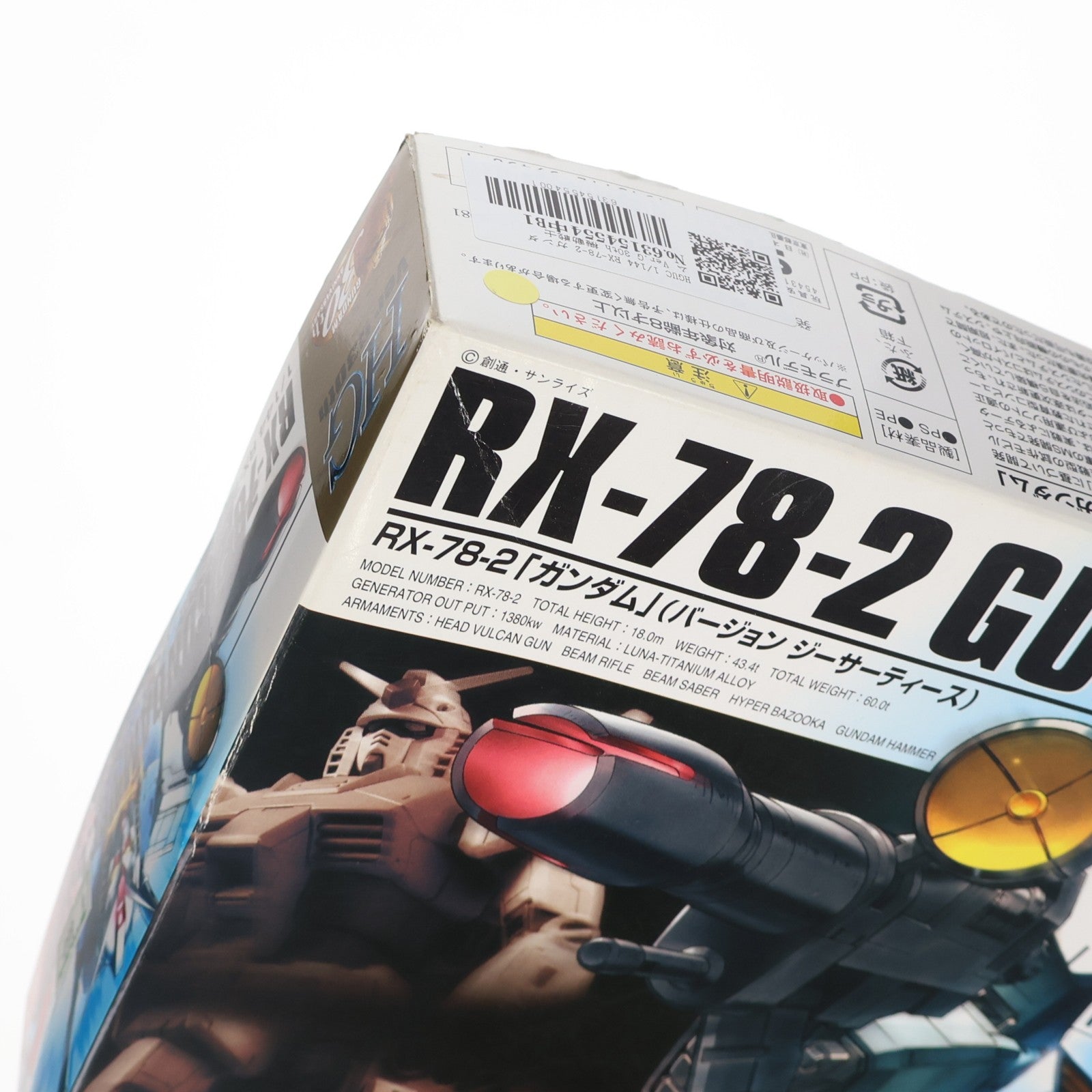 【中古即納】[PTM] HGUC 1/144 RX-78-2 ガンダム Ver.G 30th 機動戦士ガンダム プラモデル(0159450) バンダイ(20090731)