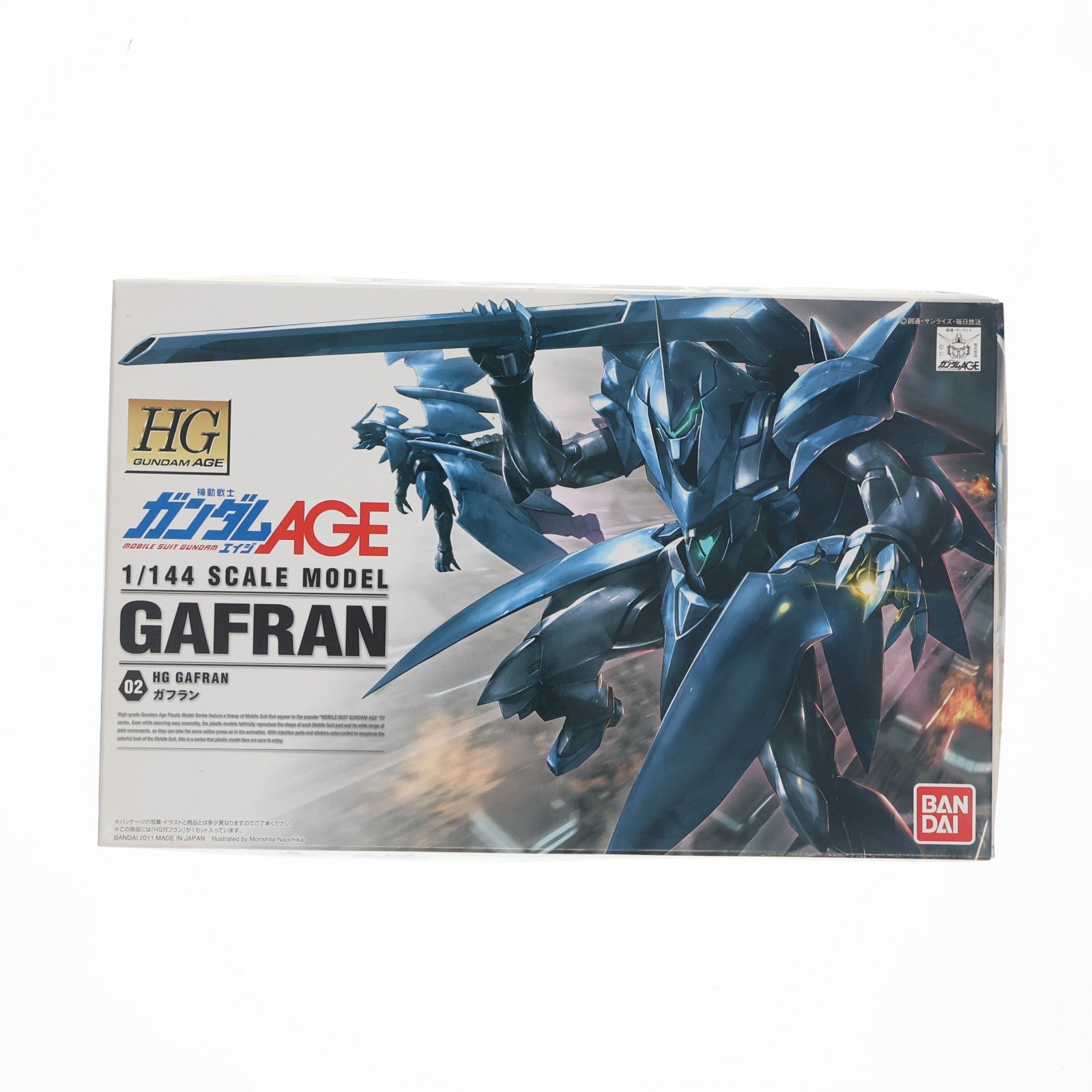 【中古即納】[PTM] HG 1/144 ovv-f ガフラン 機動戦士ガンダムAGE(エイジ) プラモデル(0171538) バンダイ(20111001)