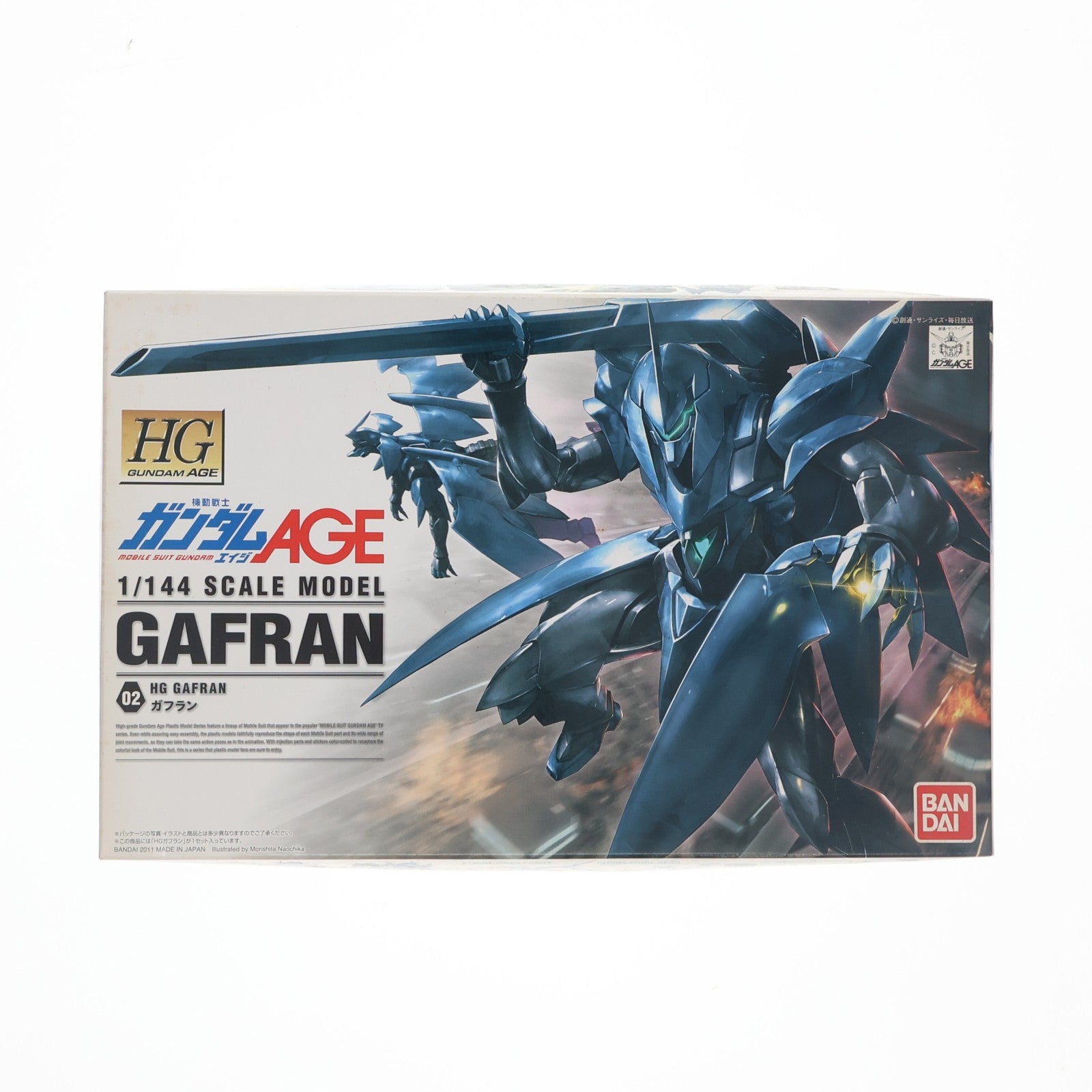【中古即納】[PTM] HG 1/144 ovv-f ガフラン 機動戦士ガンダムAGE(エイジ) プラモデル(0171538) バンダイ(20111001)