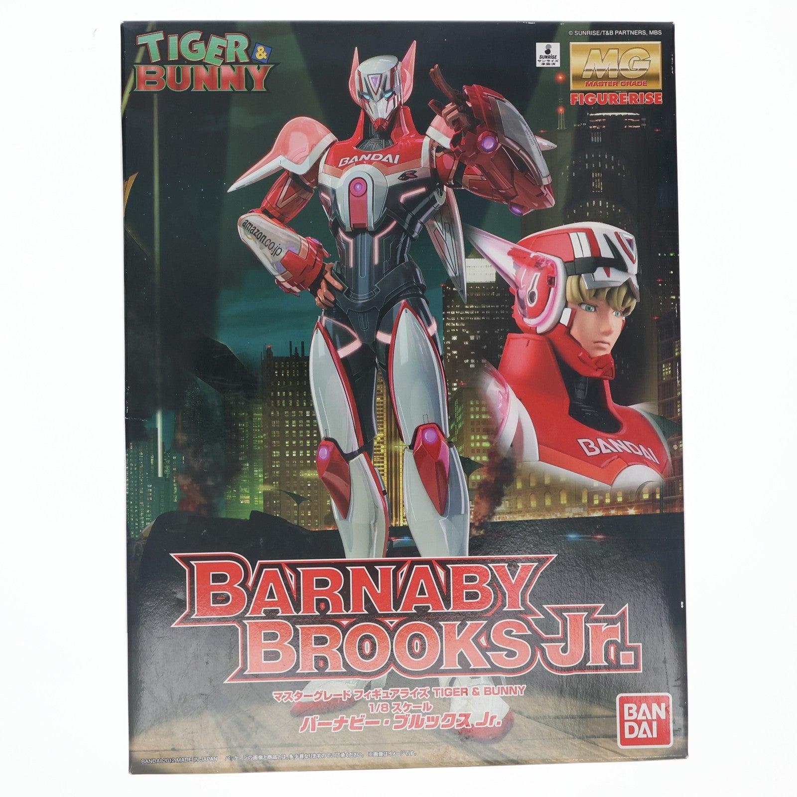 【中古即納】[PTM] MG FIGURE-RISE(フィギュアライズ) 1/8 バーナビー・ブルックス Jr. TIGER & BUNNY(タイガー&バニー) プラモデル(0176490) バンダイ(20120721)