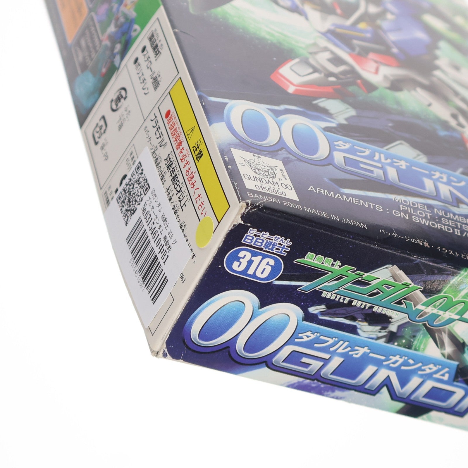 【中古即納】[PTM] SDガンダム BB戦士 316 ダブルオーガンダム 機動戦士ガンダム00(ダブルオー) プラモデル バンダイ(20171028)