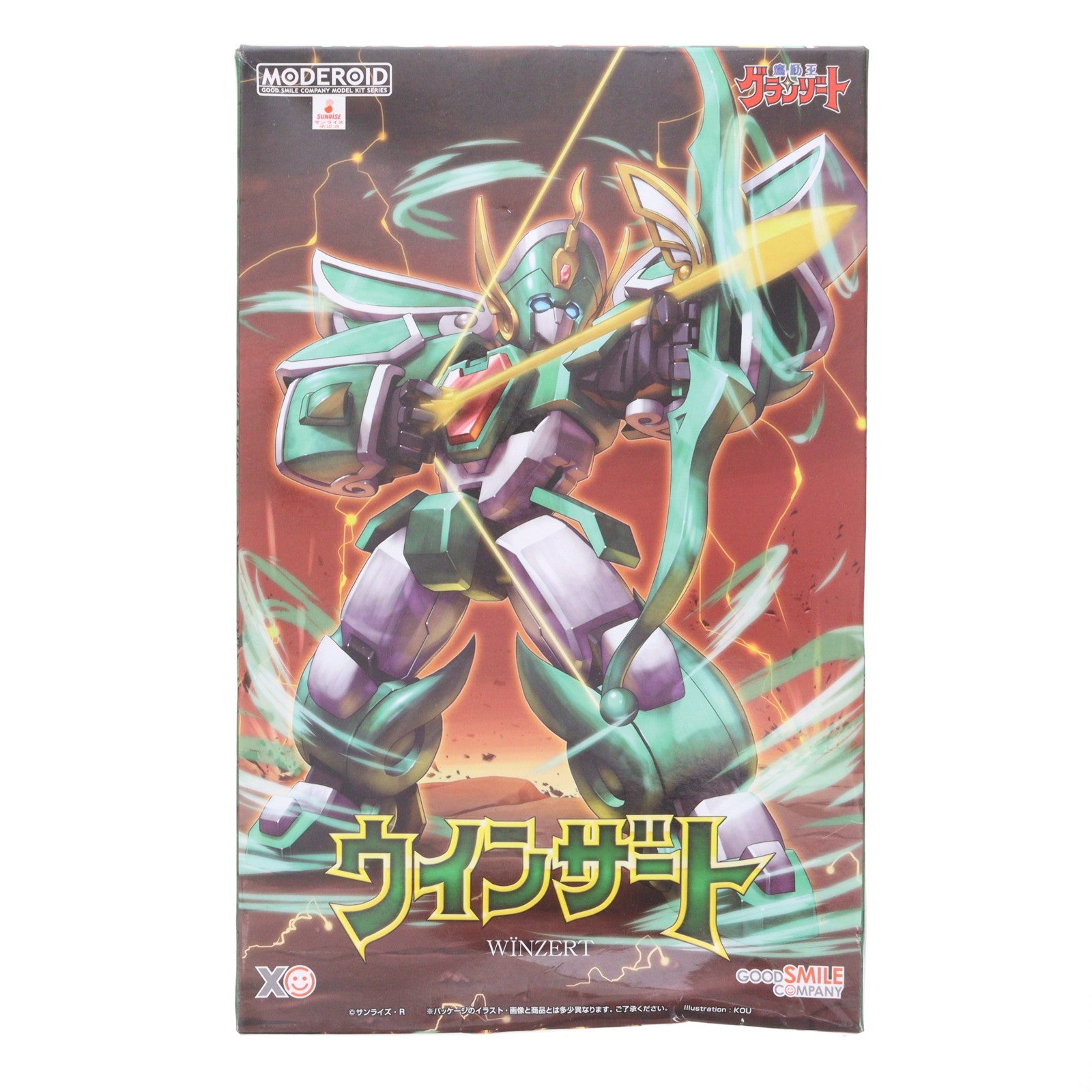 【中古即納】[PTM] MODEROID(モデロイド) ウインザート 魔動王グランゾート プラモデル グッドスマイルカンパニー(20211014)